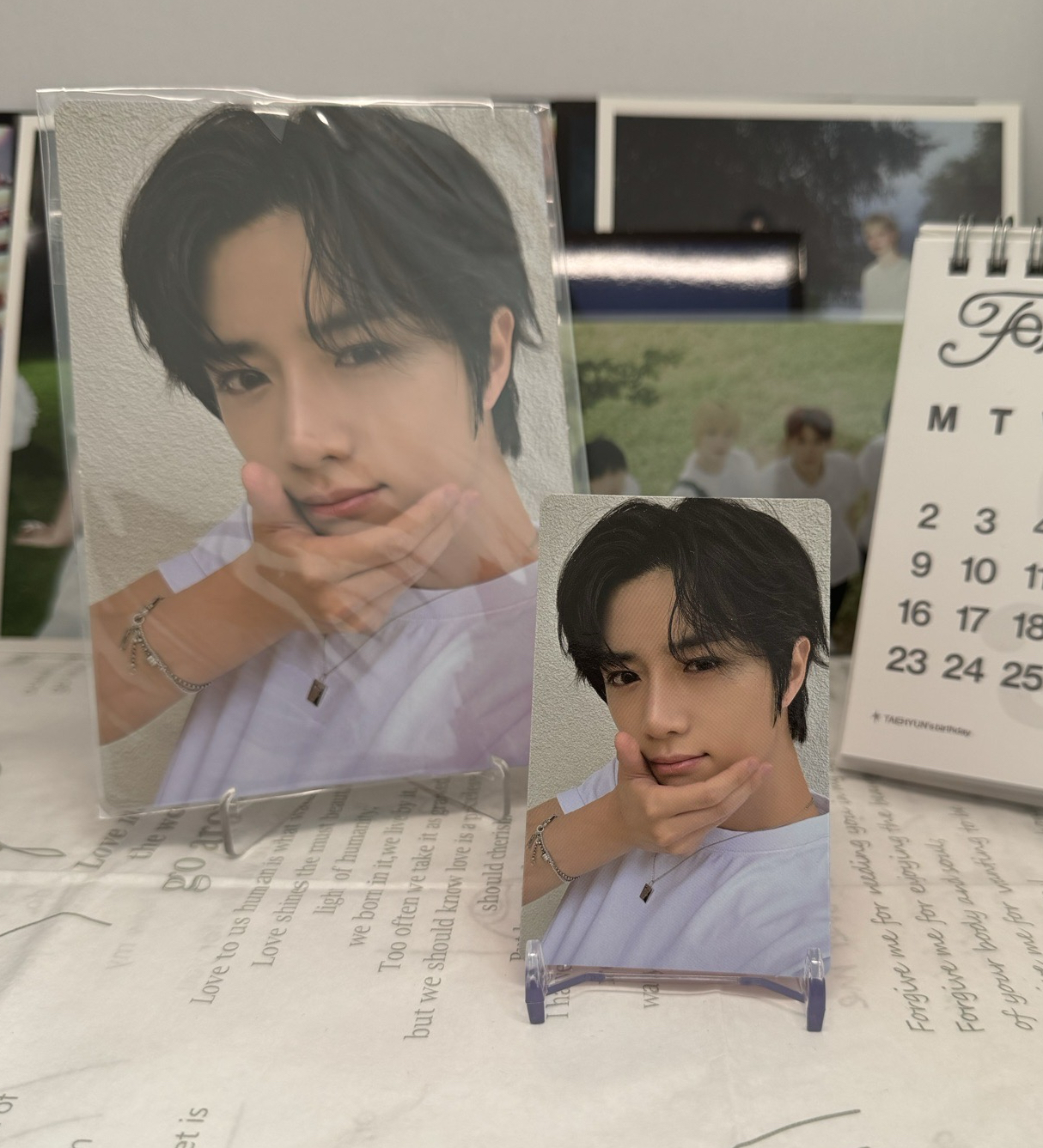 TXT 崔杋圭 愛之語 特典卡（大卡+小卡）