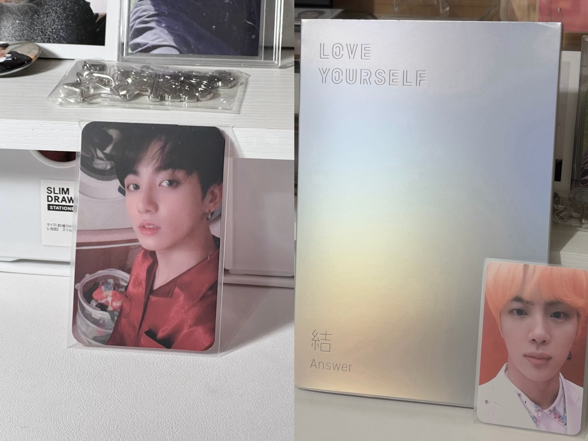 LY結 S版 專輯卡+專+PERSONA 2版 單卡 兩張不拆