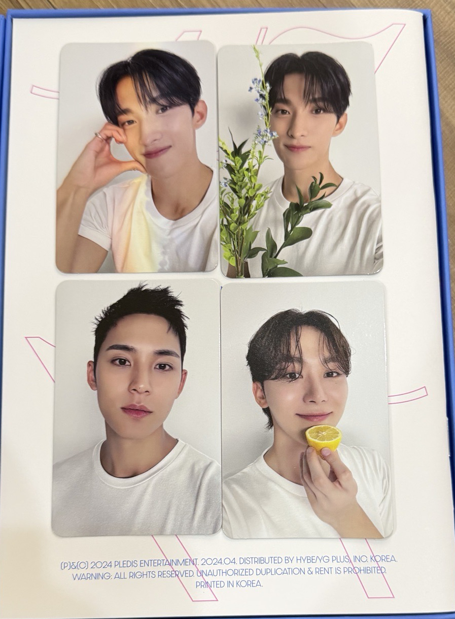 seventeen 精選專 夫勝寛 小卡冊➕固卡➕4小卡