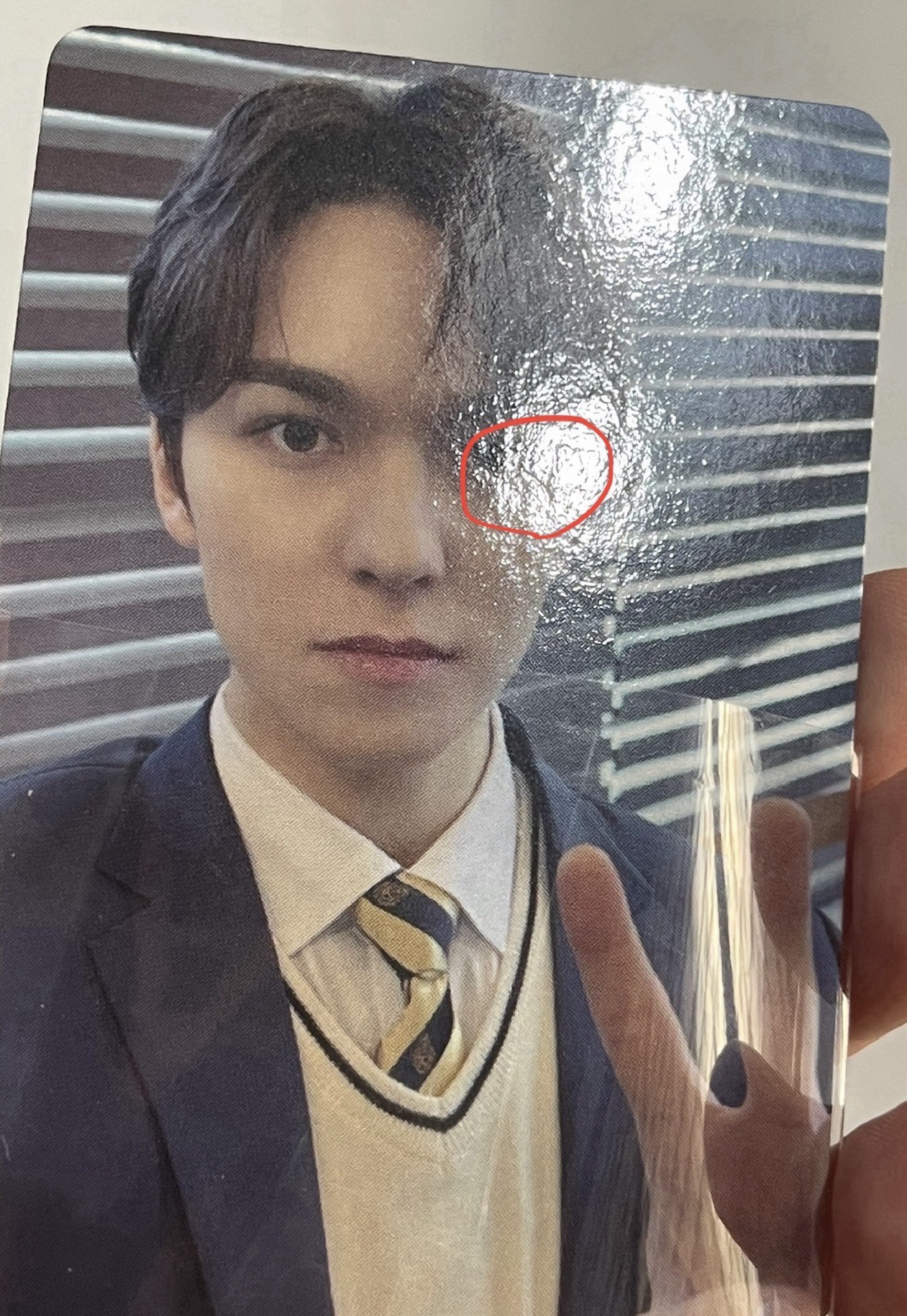 【VERNON】仁川場限 制服卡（有瑕）