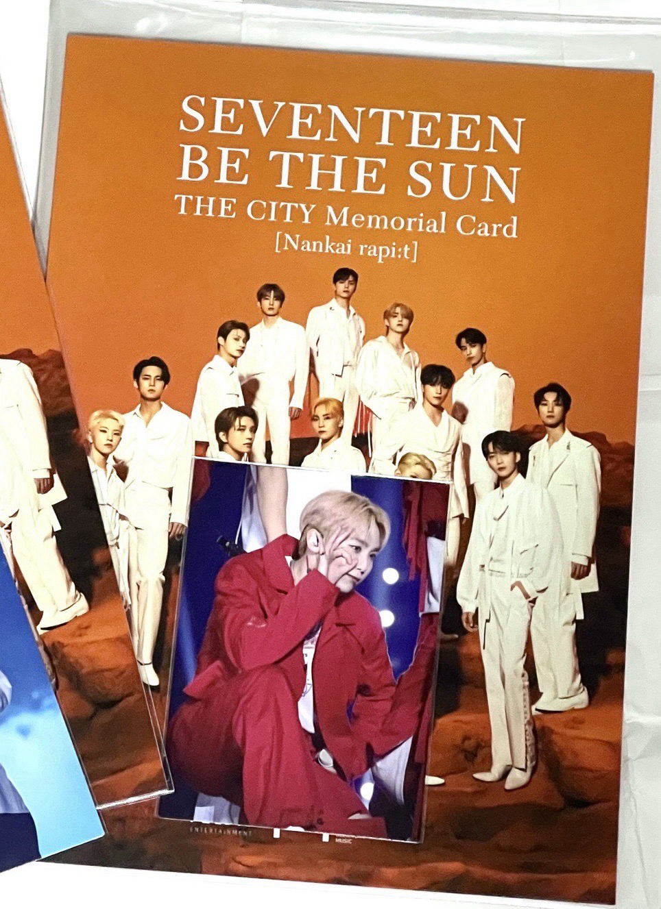 【勝寛】BE THE SUN 南海電車卡 寛（有損）