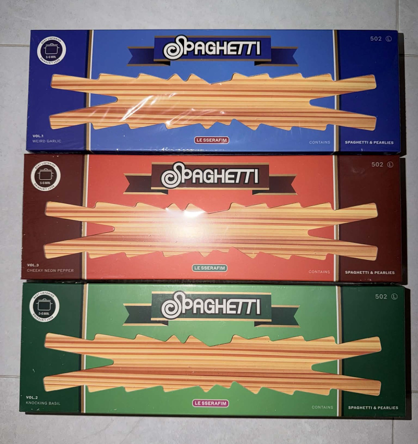 LE SSERAFIM 未拆專