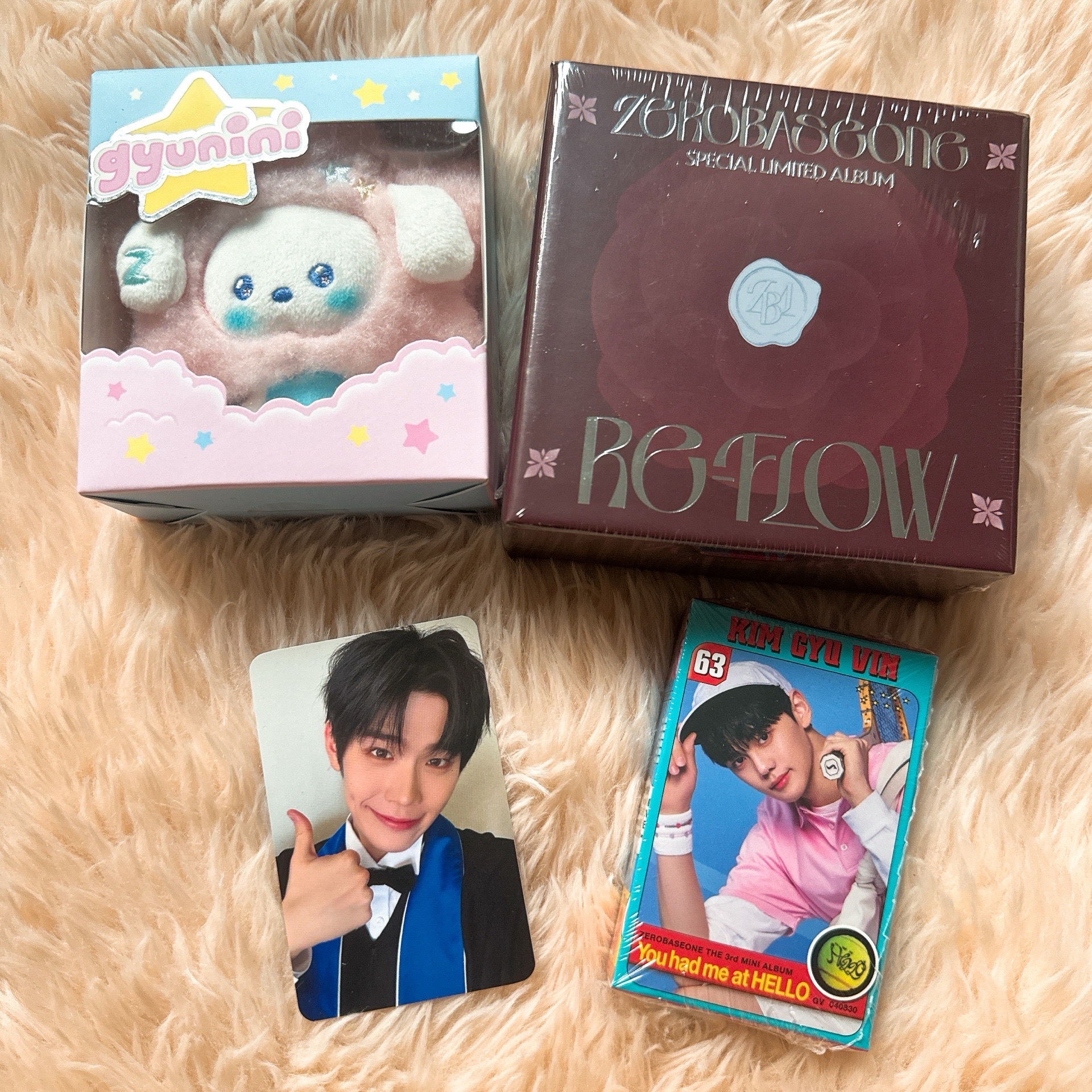 ZB1 ZEROBASEONE Zeroni 奎彬 星星娃+項鍊未拆泰來特典+電子專未拆