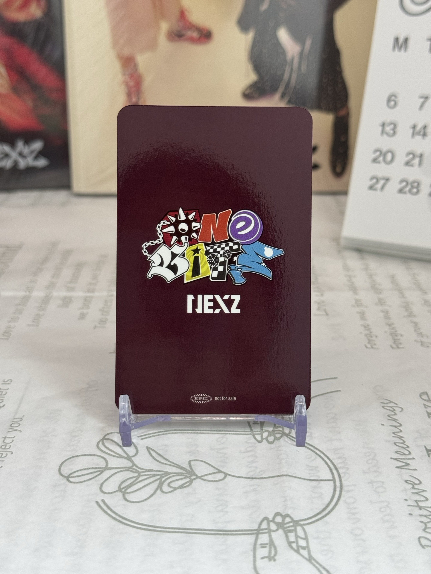 NEXZ 🐻‍❄️🐾🦌 One Bite sony特典卡 三人卡 Haru Sogeon Seita