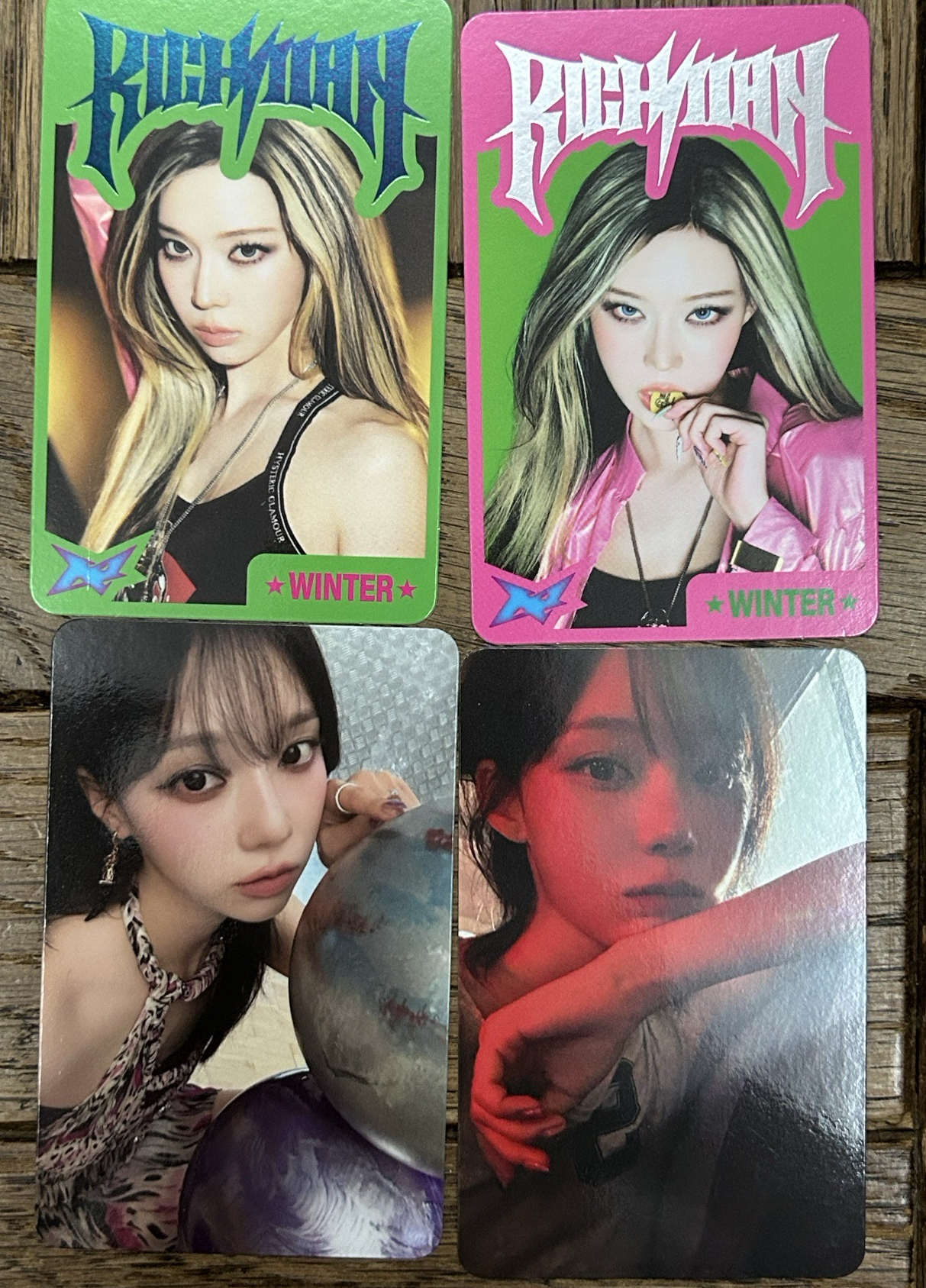 aespa Rich man隨機卡冬 一鍵畢業