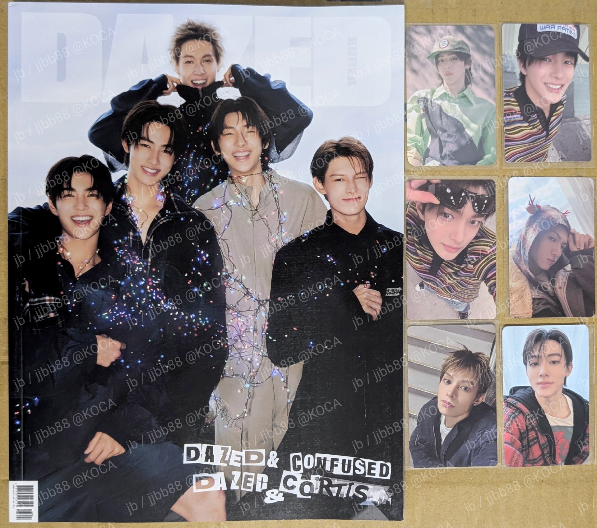 DAZED 團封雜誌小盤