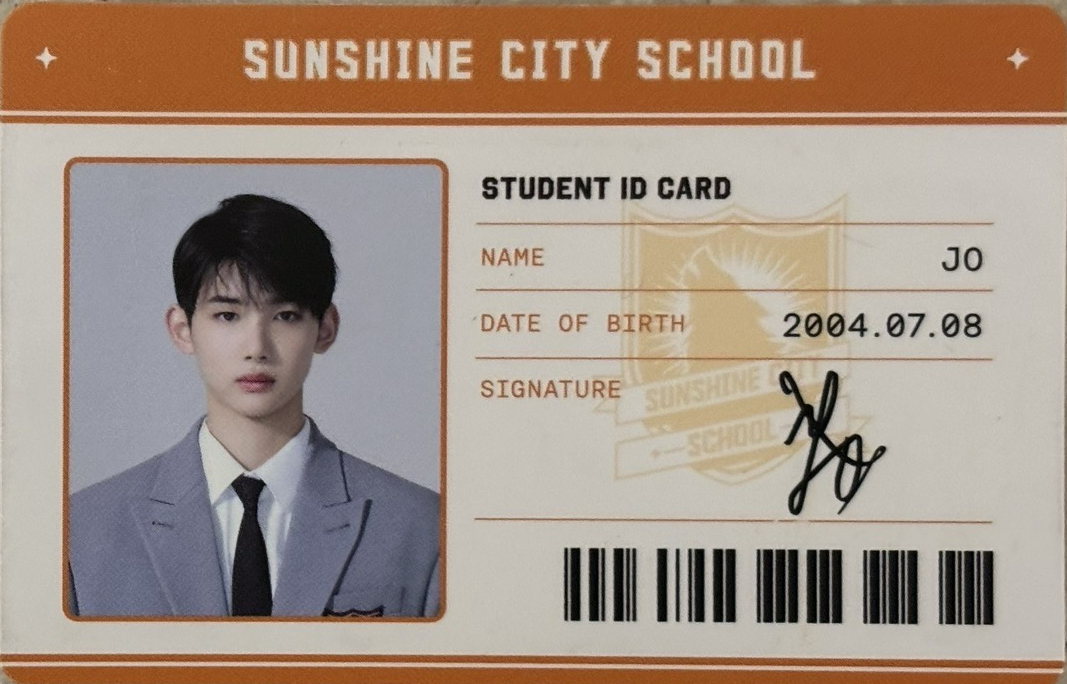 JO學生證