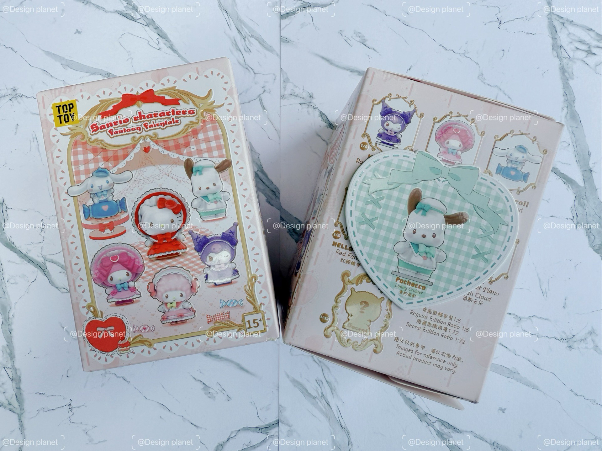 三麗鷗綺夢童話系列盲盒公仔