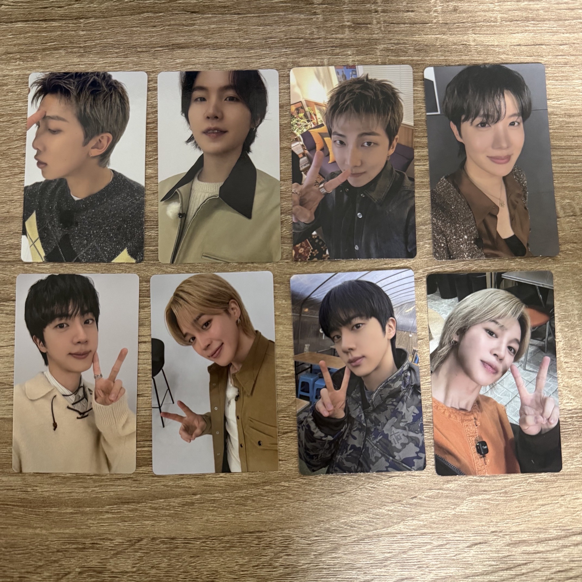 BTS 防彈少年團 Arirang 官網 特典卡 小卡 A/B版