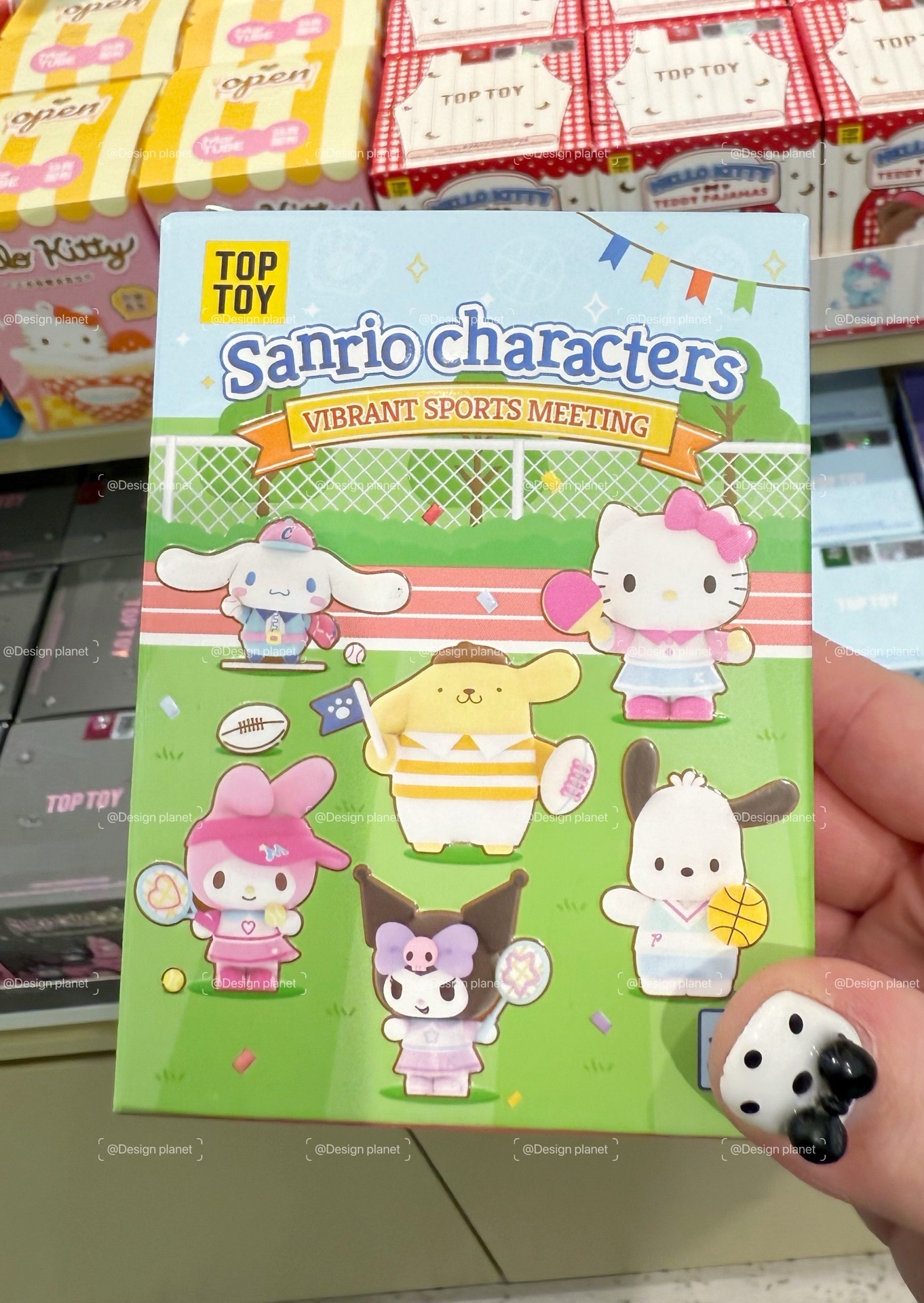 三麗鷗元氣運動會系列盲盒公仔