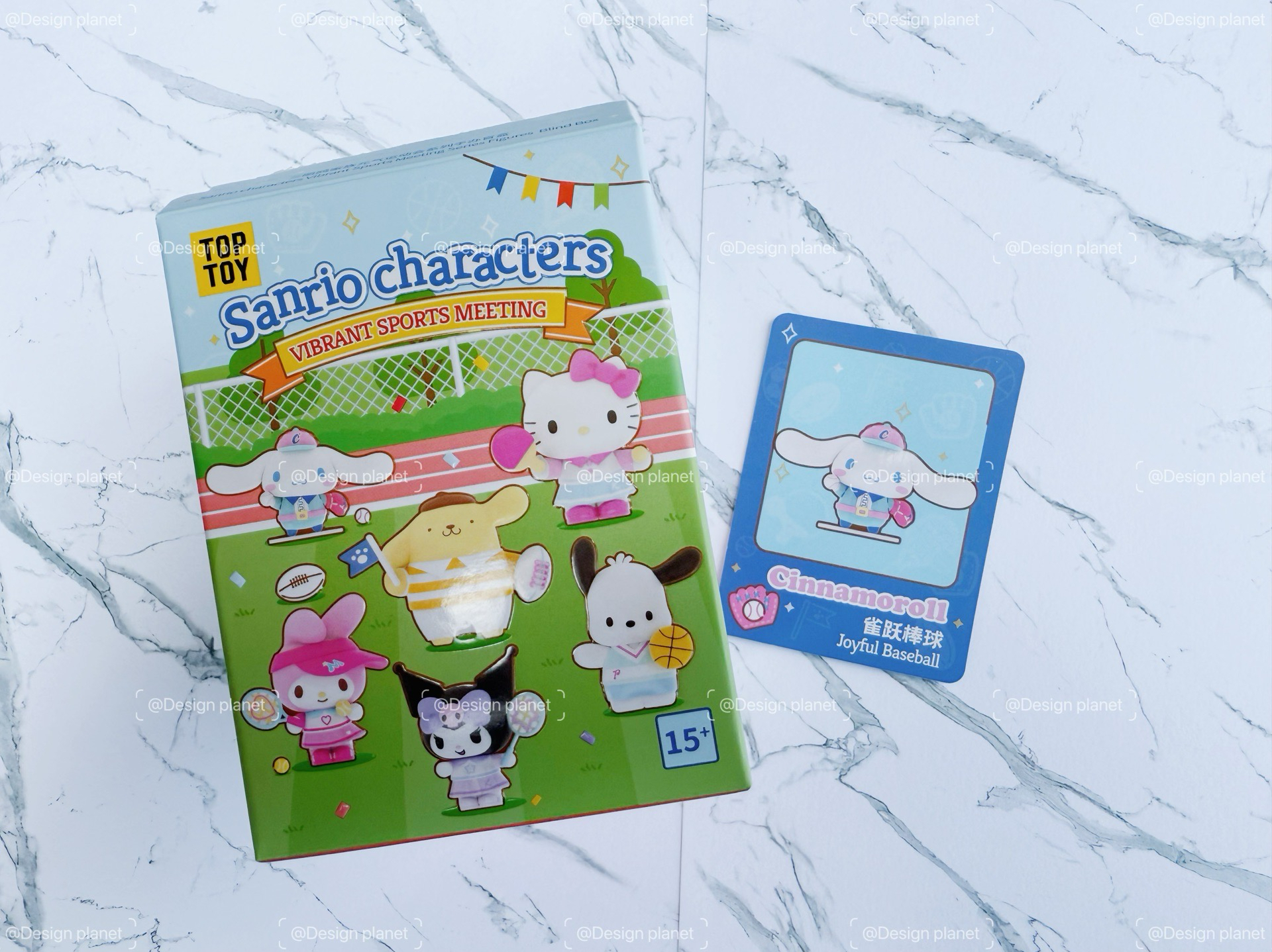 三麗鷗元氣運動會系列盲盒公仔