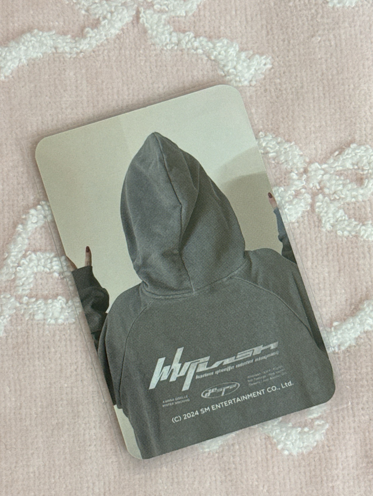 Whiplash 灰連帽衛衣柚（萌萌噠雙面卡）