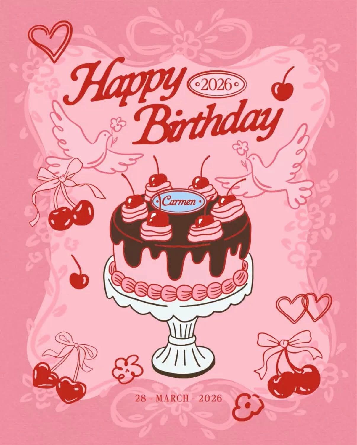 生日🎂/2026 Happy Birthday 