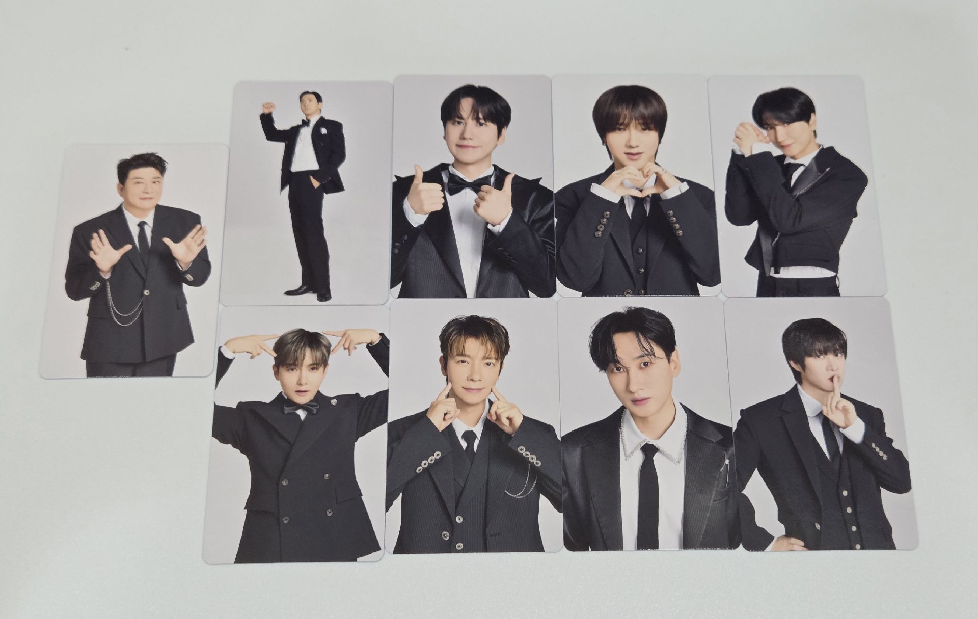 super junior 名古屋12/14 P席卡 一套9張