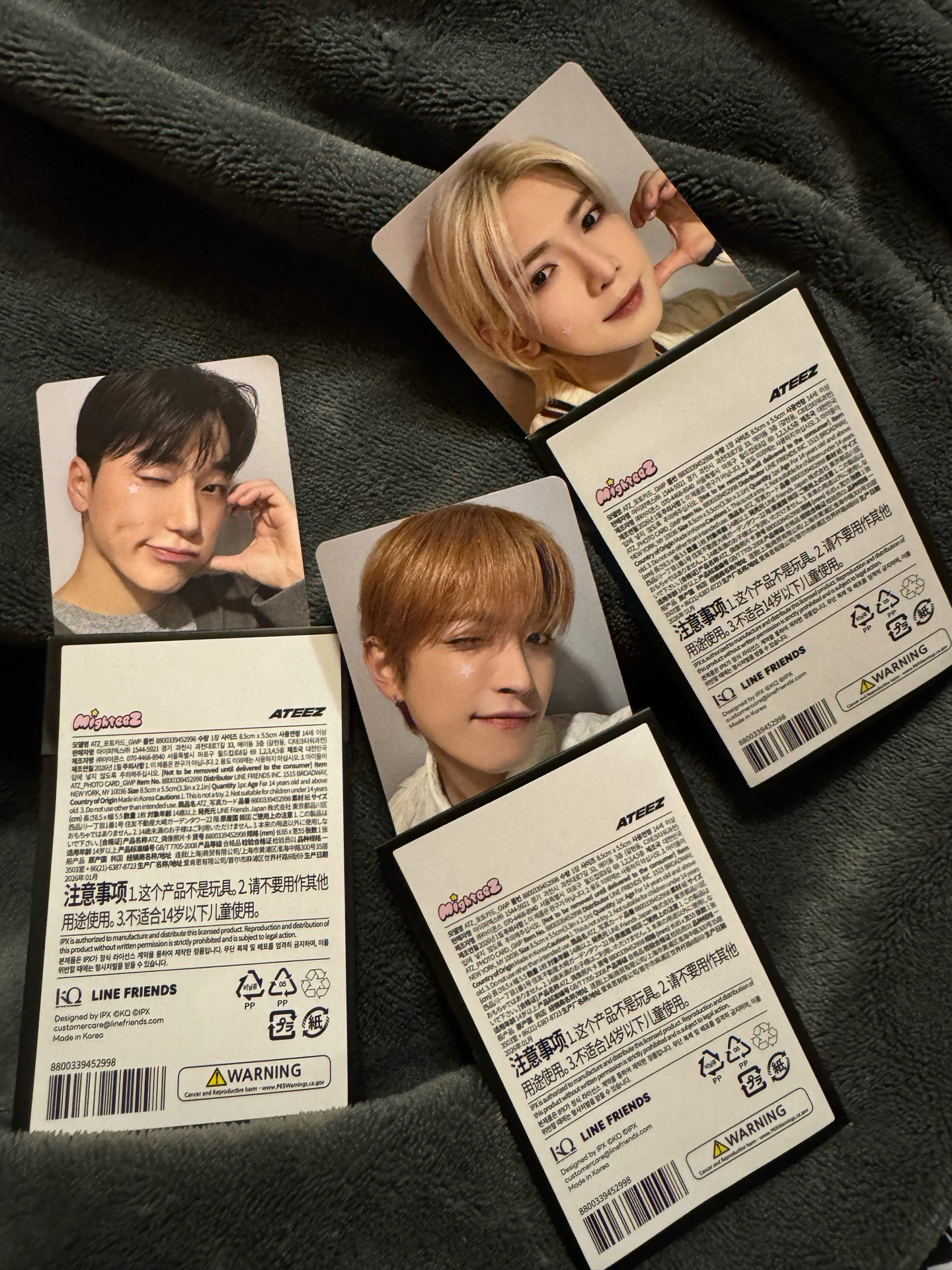 MIGHTEEZ 滿額卡 Wonder Room POP-UP 傘 中 尚 三人 合售不拆