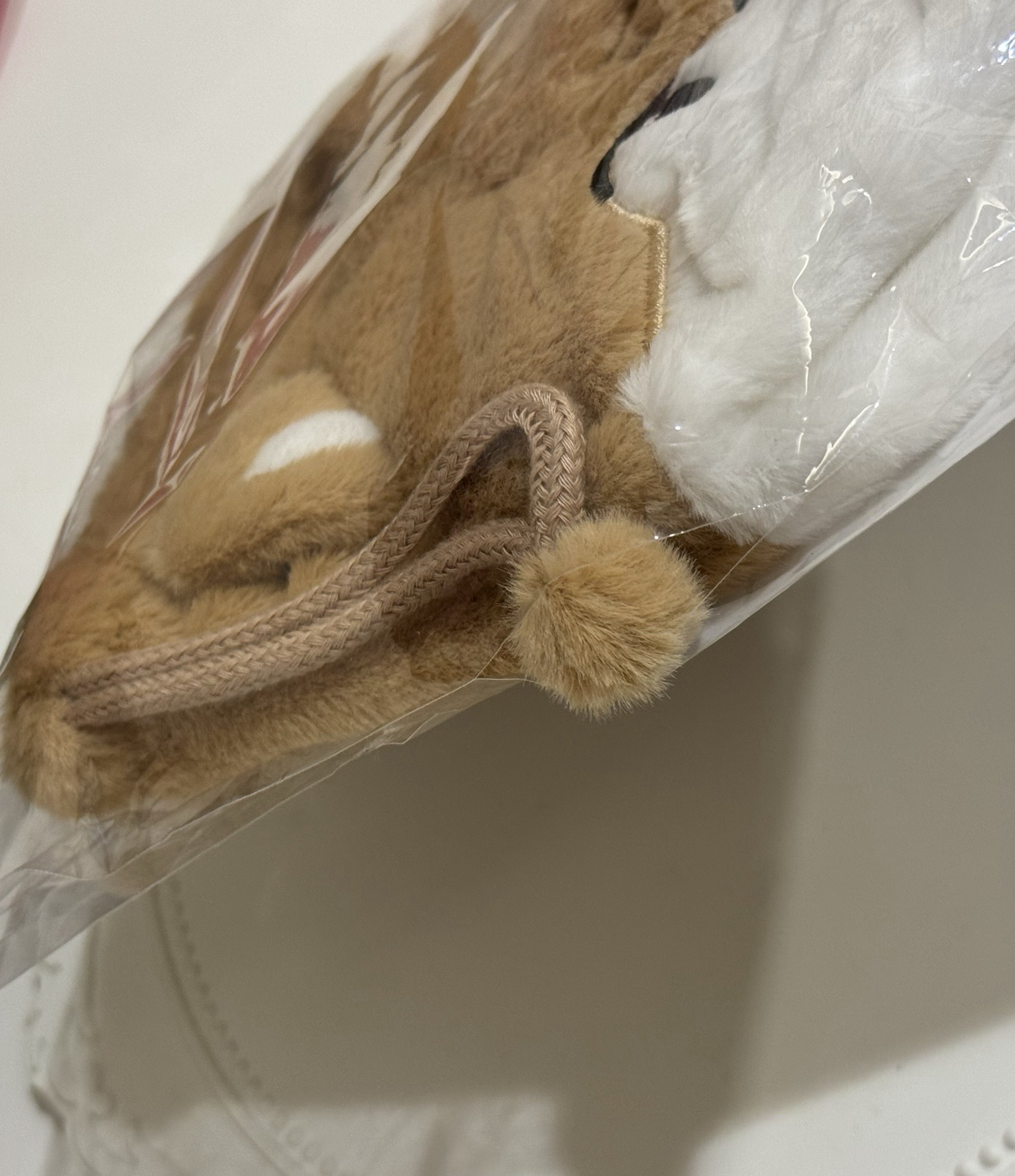 NEXZ GEONSKY 絨毛束口袋