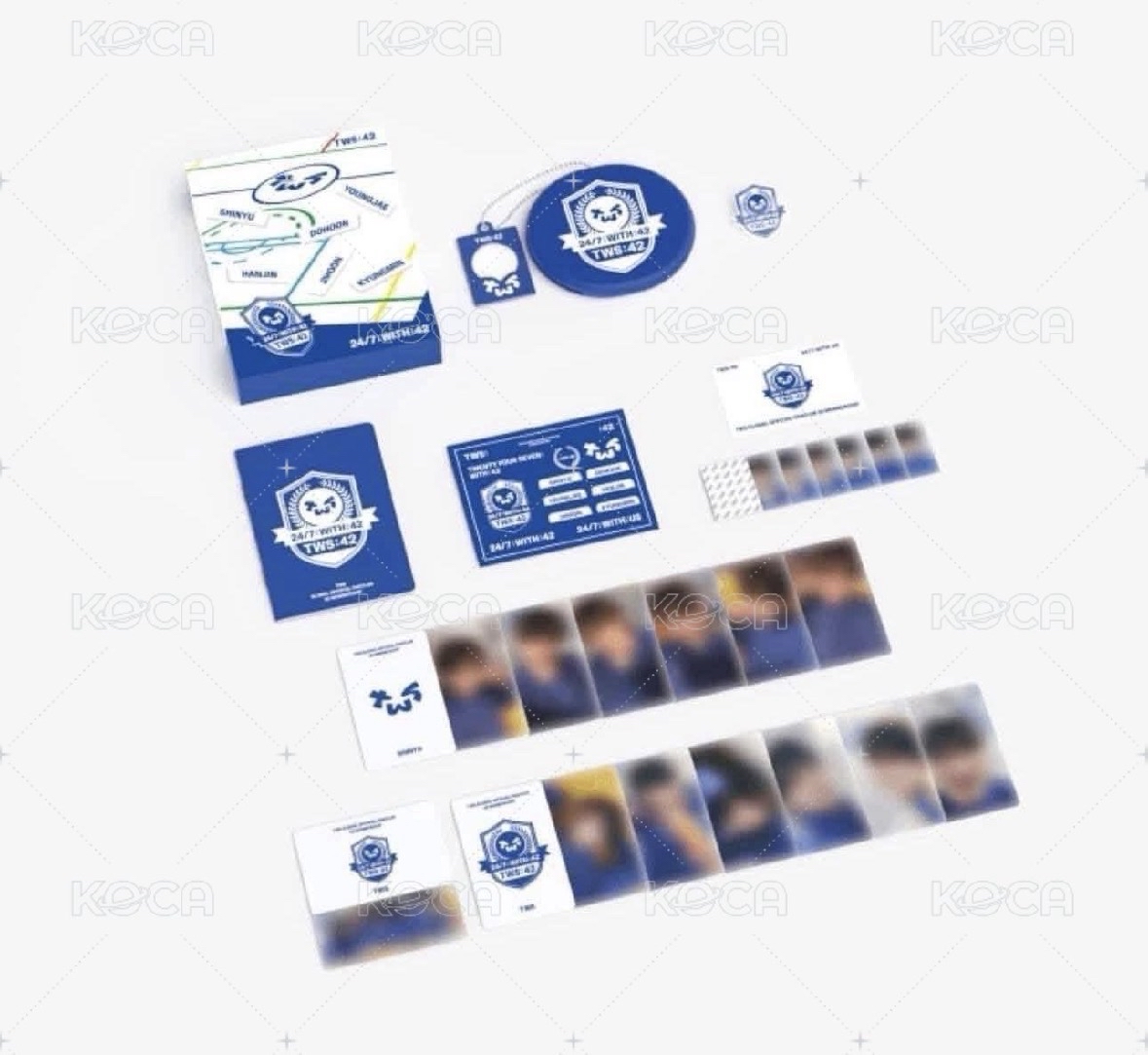 TWS 一期會員禮全員小卡+證件照拆售