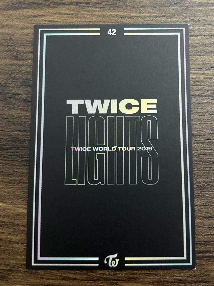 紗 TWICELIGHTS 隨機小卡💜