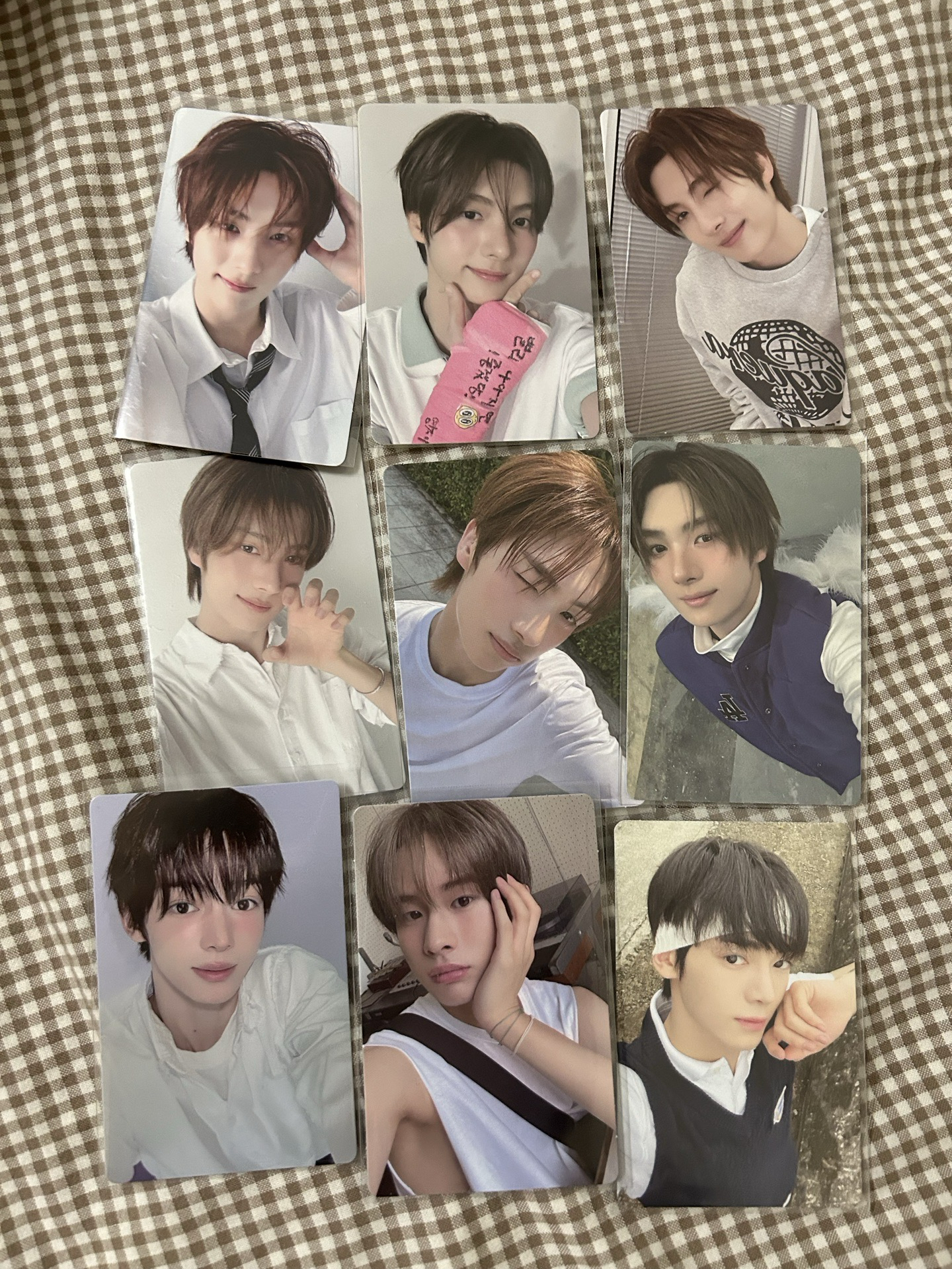 TRY WITH US yzy 1.0 特典卡+心動 英宰小盤