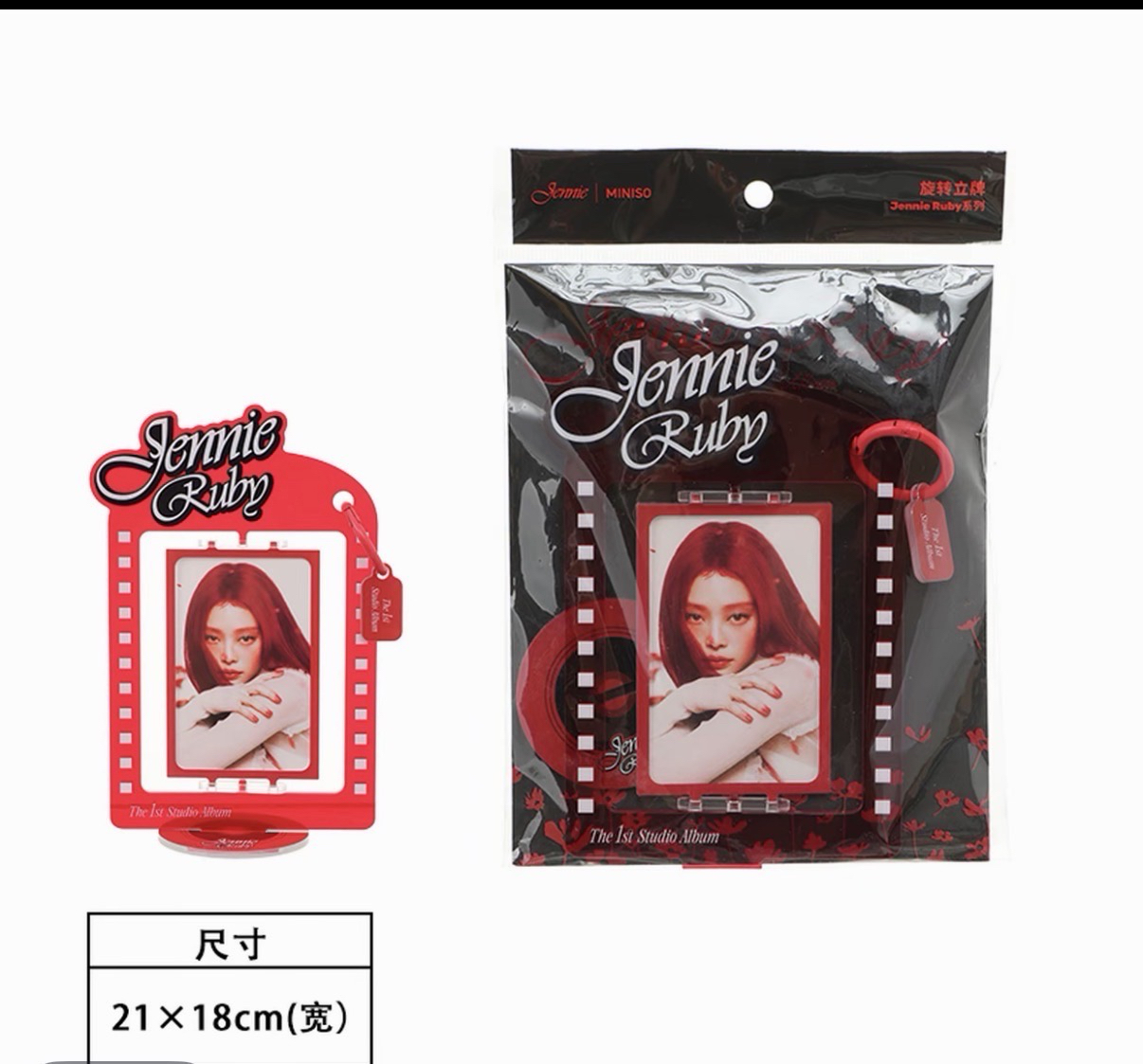 Jennie Miniso 聯名系列插卡立牌