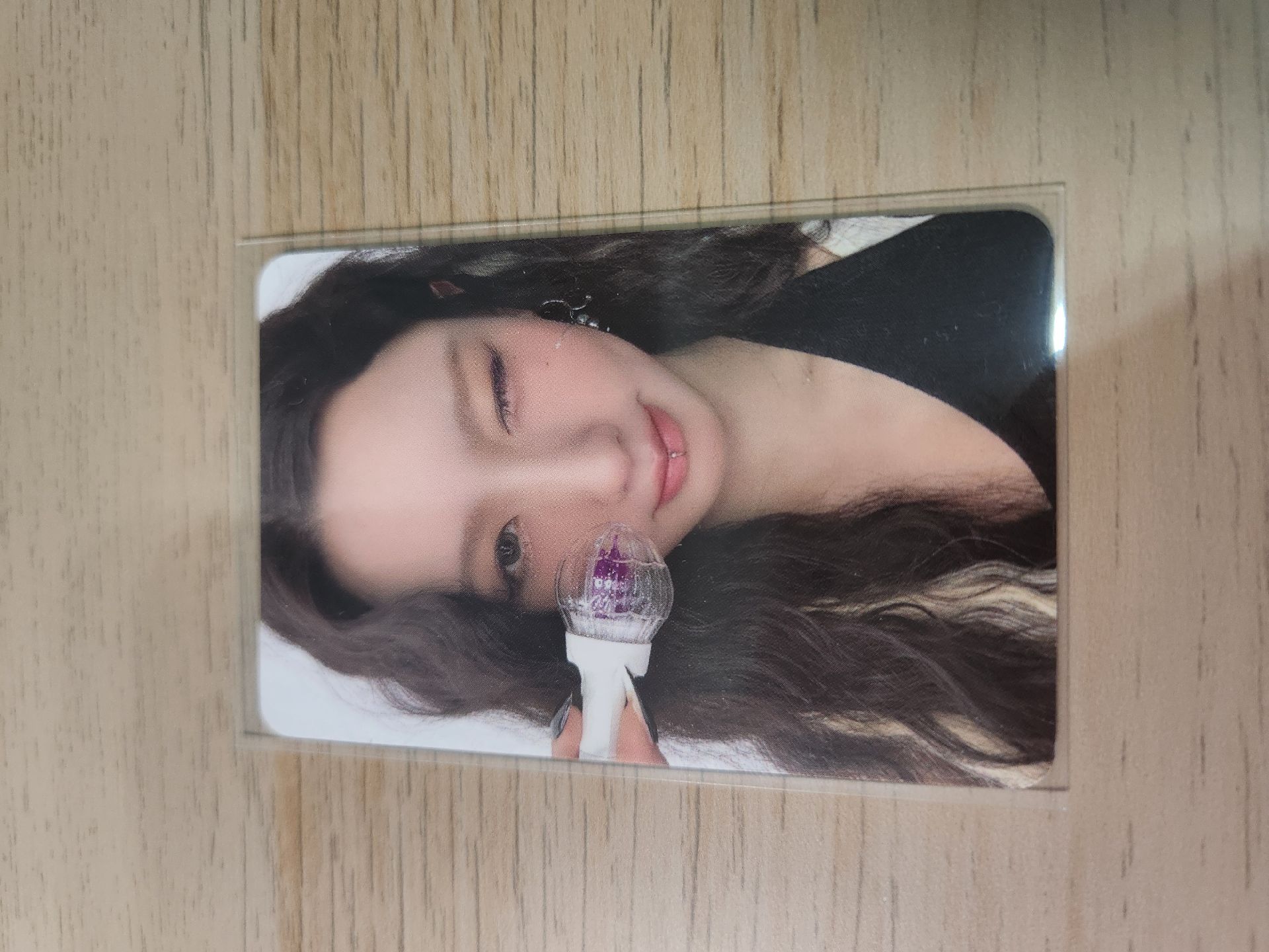 薇娟mono首週打歌卡 迷你手燈卡