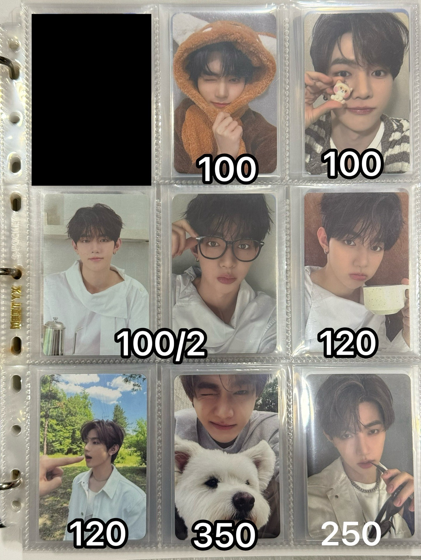 ZEROBASEONE 章昊 盤 專卡/特典卡/幸運卡/週邊卡/寶寶娃