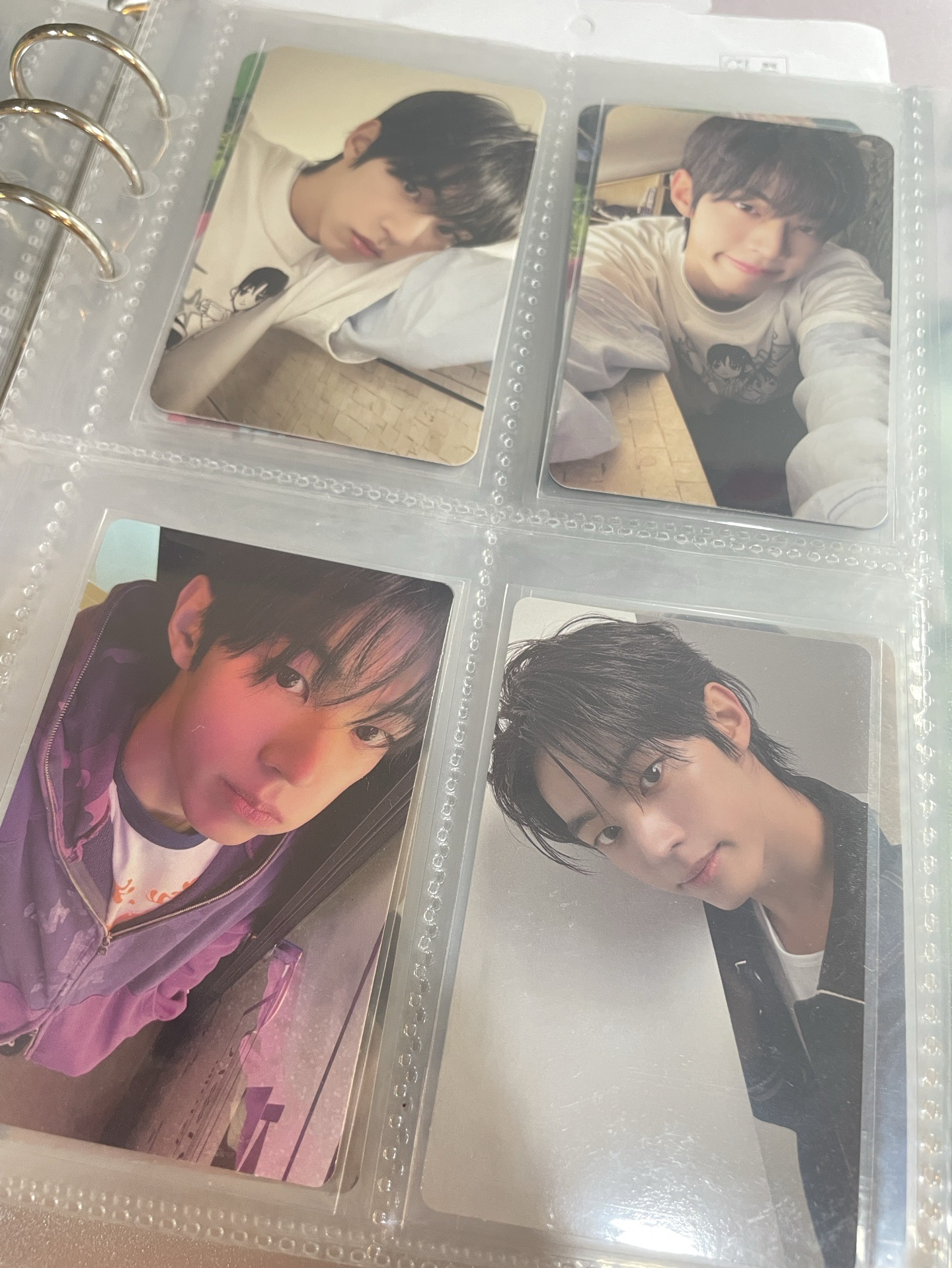 四張道勳專卡+四張炅潣 共八張