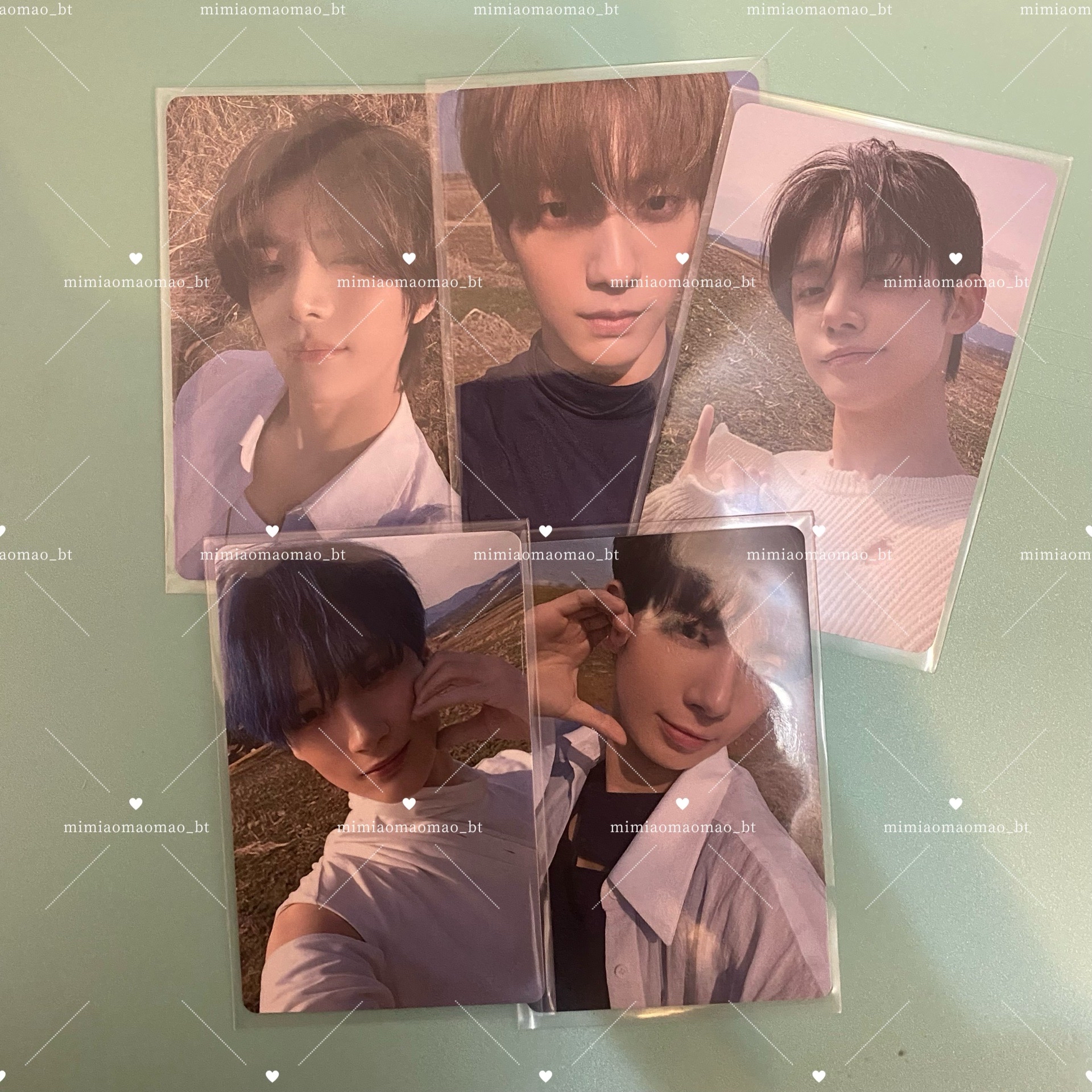 迷六 青島yzy 語音小卡一套