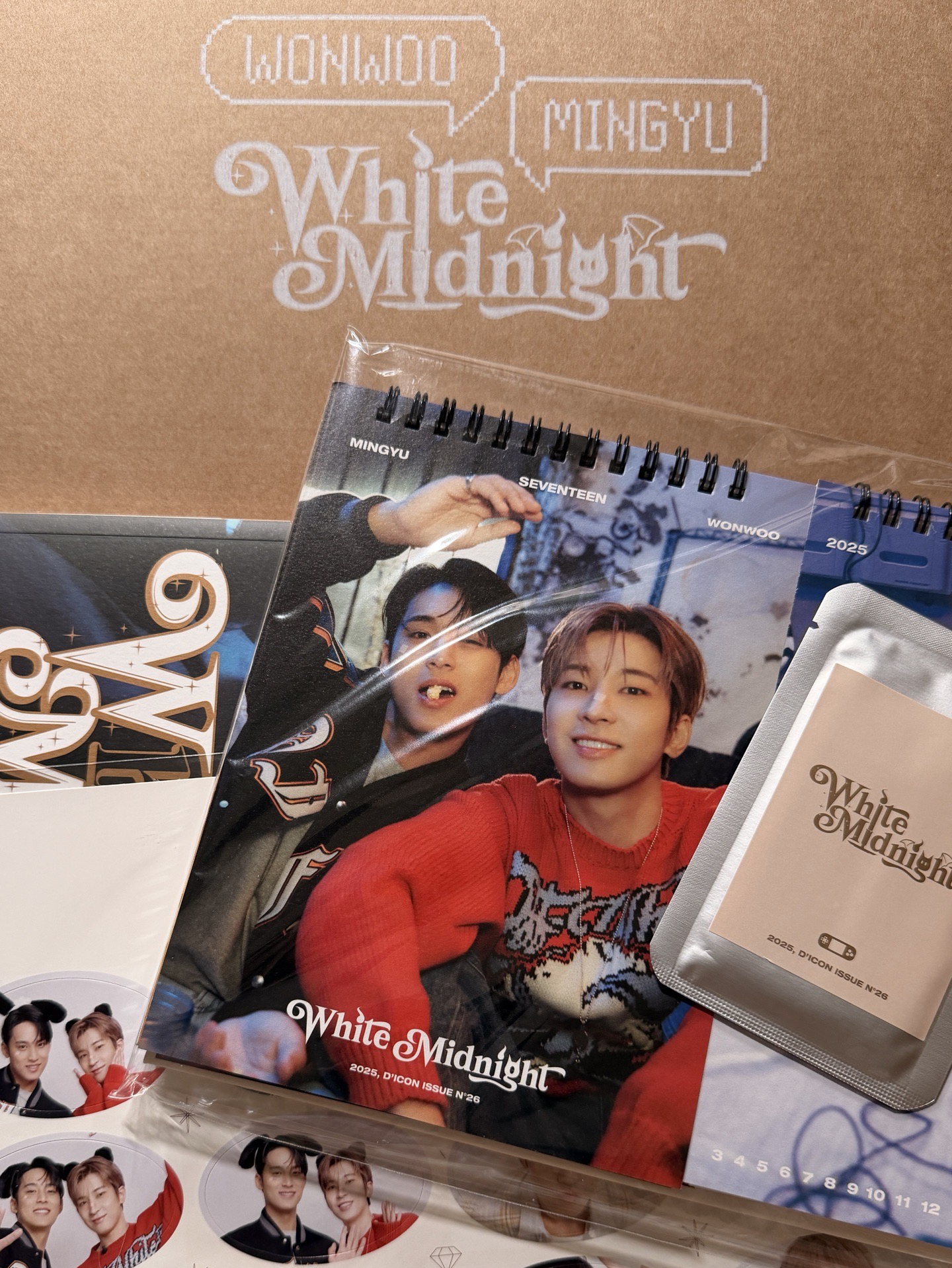 Dicon wonwoo x mingyu 雜誌