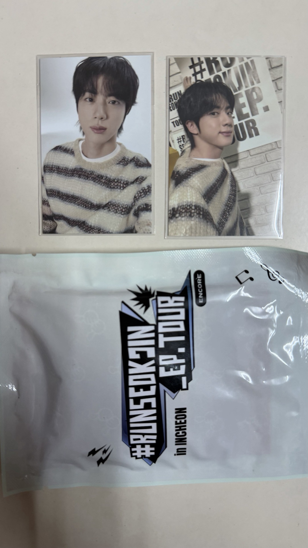 니니-BTS防彈少年團 金碩珍 外套卡 襯衫卡