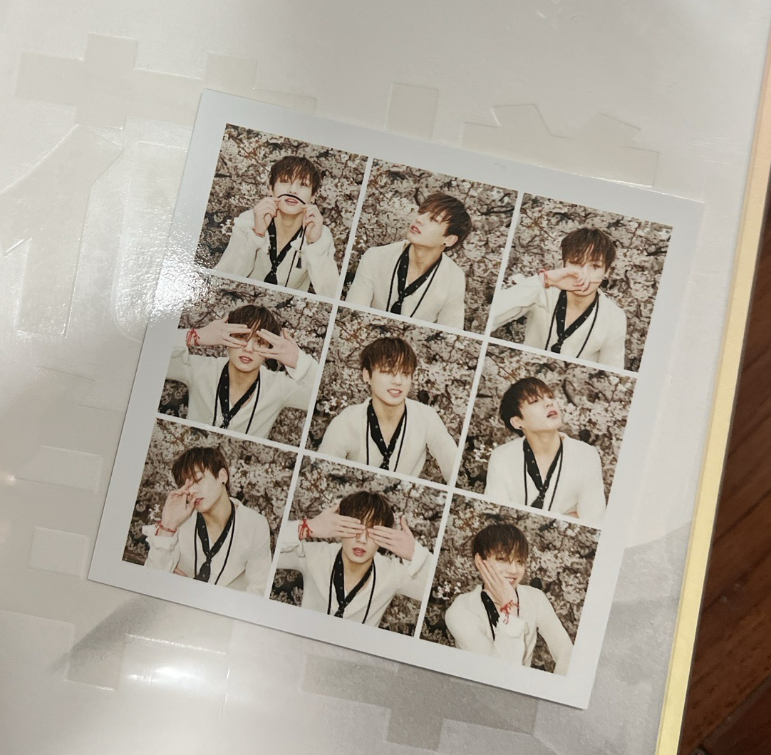 花樣年華1、2、YF專輯卡（大損）、明信片、海報