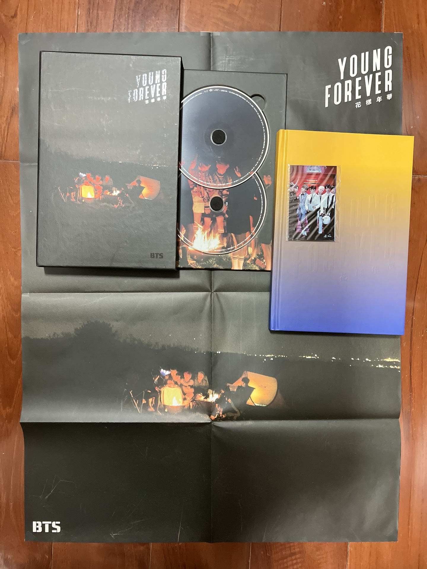 花樣年華1、2、YF專輯卡、海報