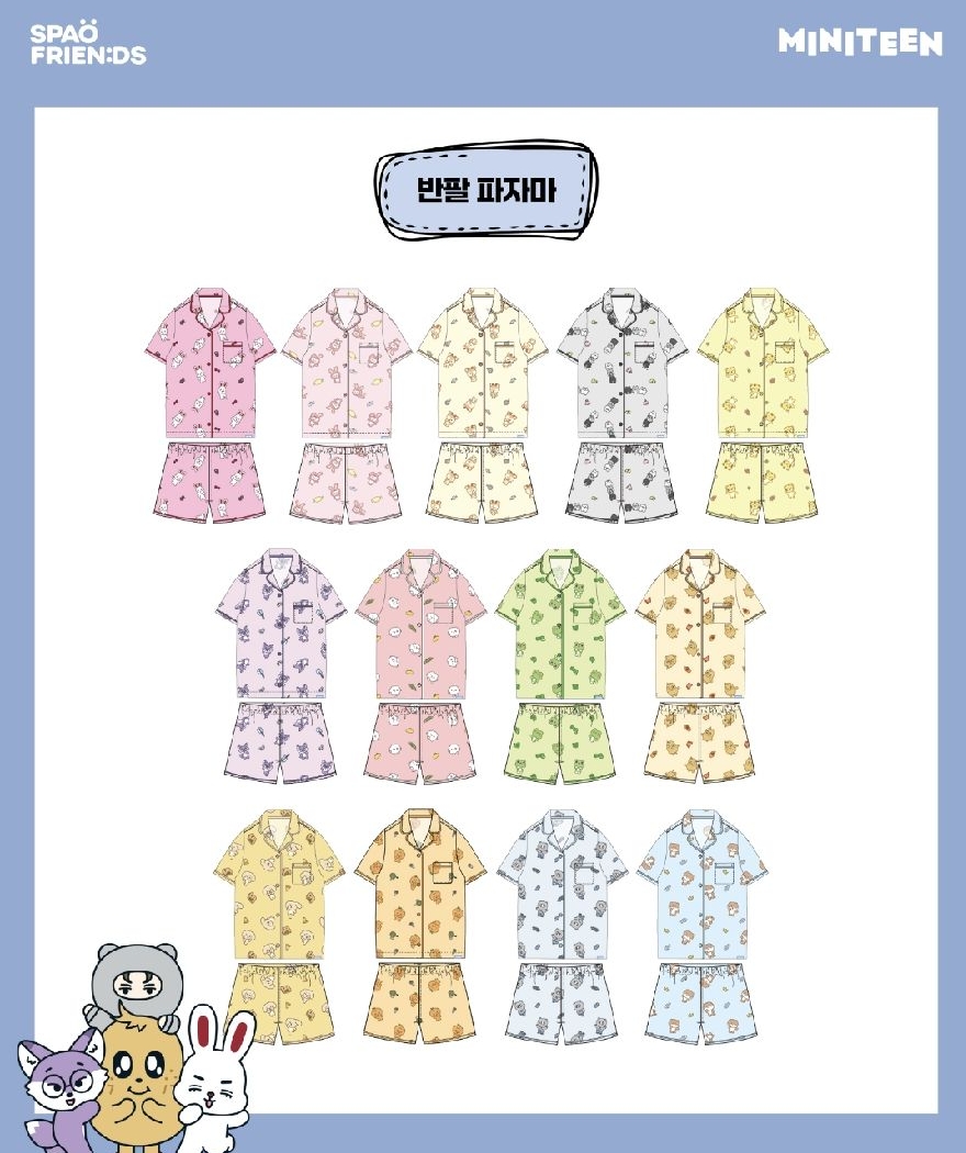 （預購）Miniteen&Spao聯名睡衣