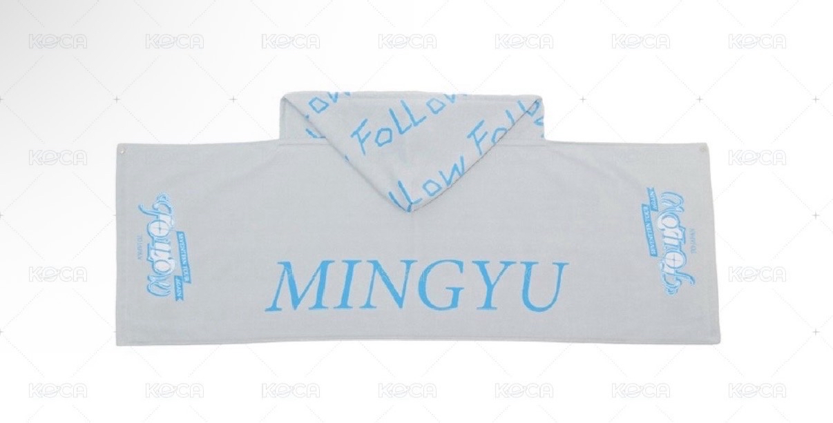 SEVENTEEN 珉奎 Mingyu Follow again  毛巾帽 現貨