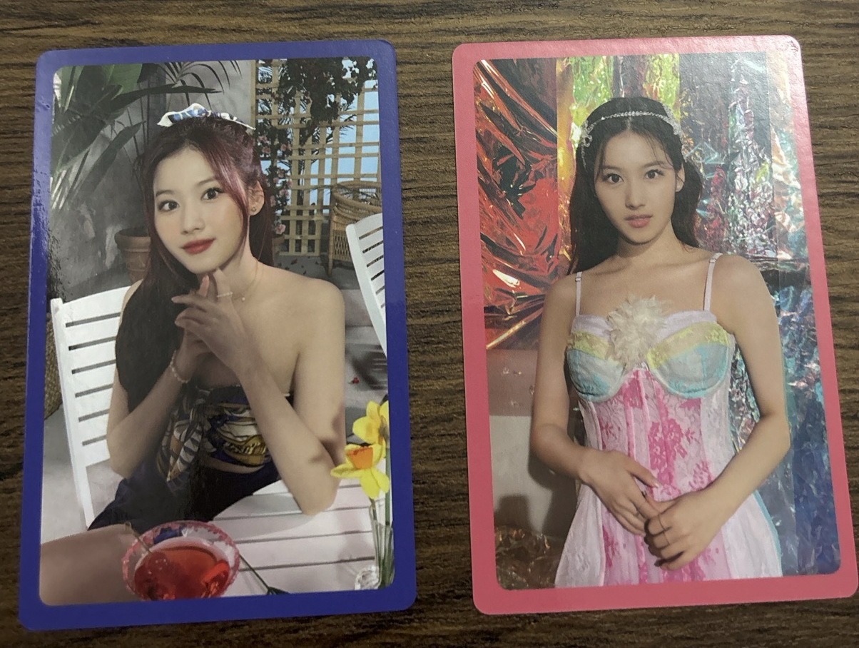 紗紗 Taste of Love 預購禮小卡區💜