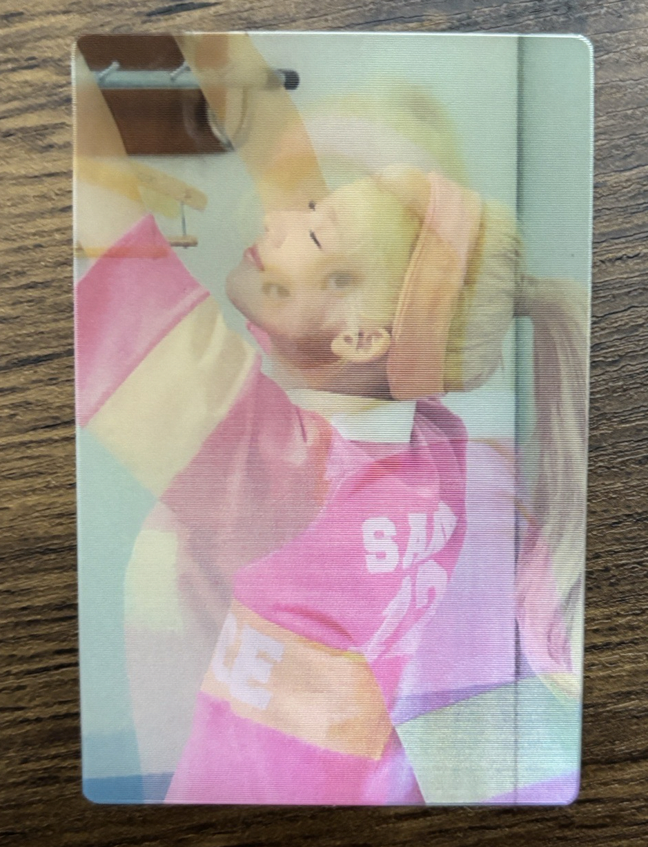 紗紗 2020年曆卡 變化卡💜