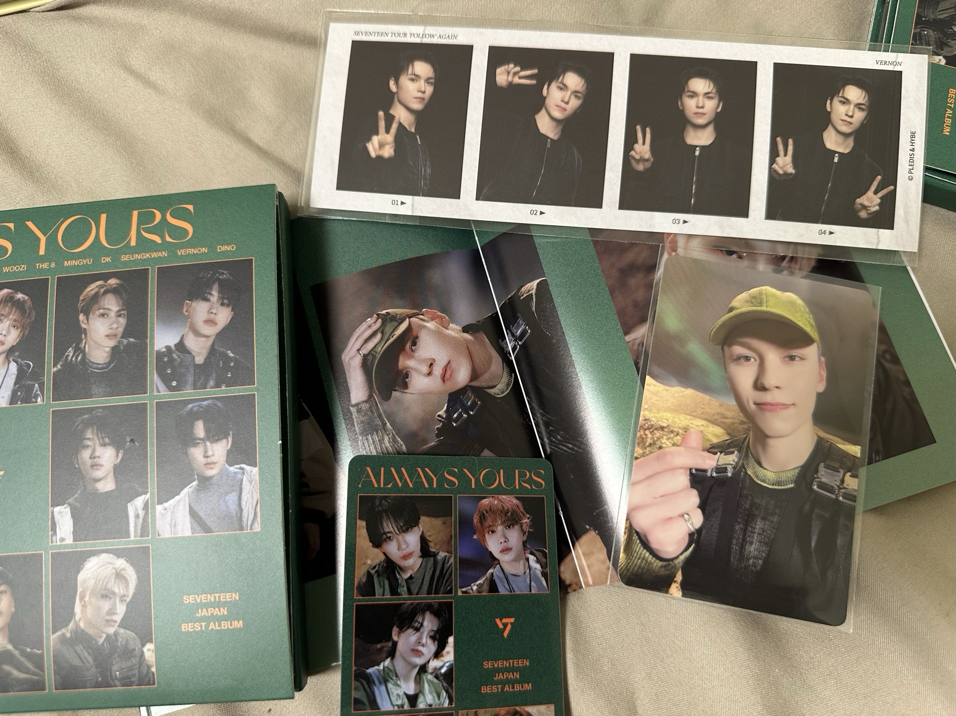 Vernon always yours 全專&小盤！ ς( ･ᯅ･  )