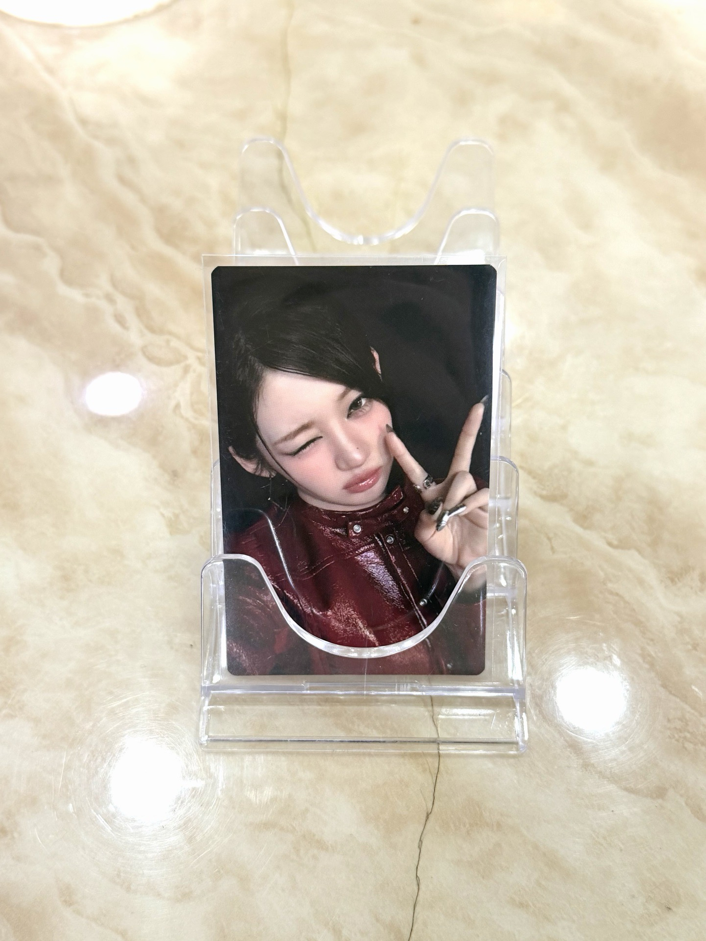 【現貨】茶 一週年寫真書 yg 線上 特典卡 b ver