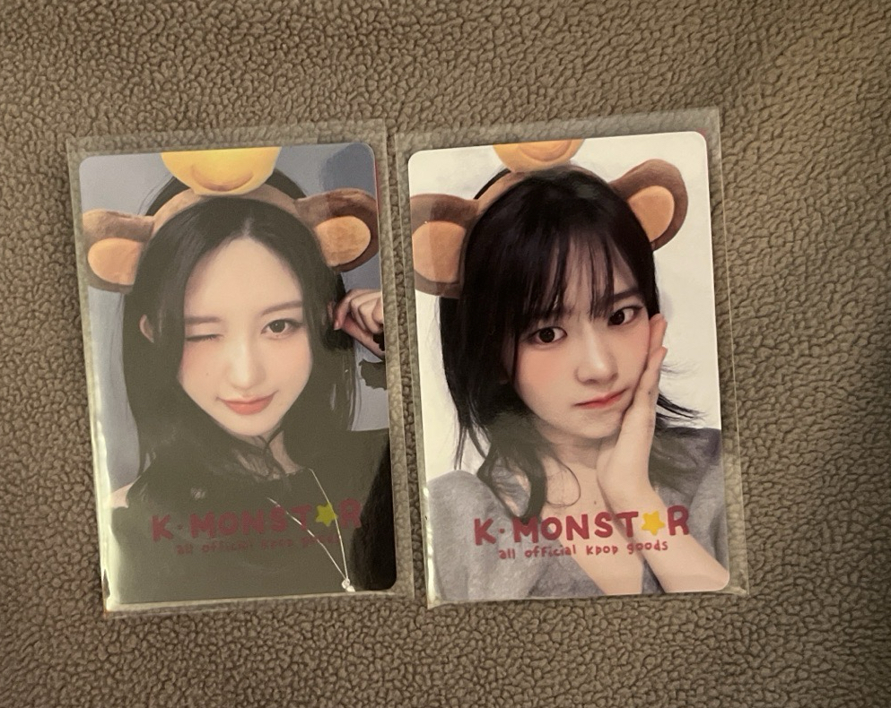 IVE 安 秋卡（兩張）