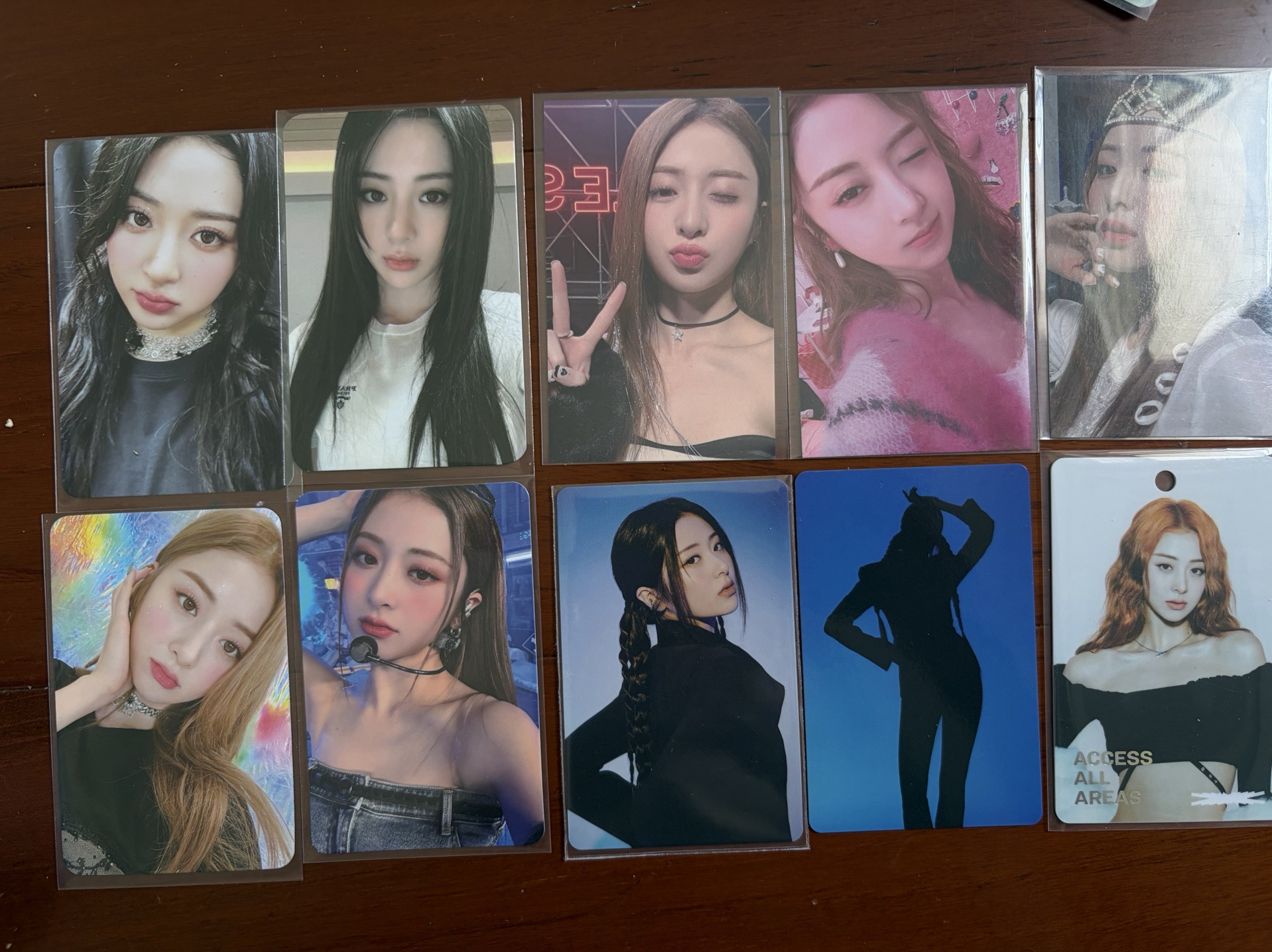 允真 白菜小卡/特典/隨機卡 共10張