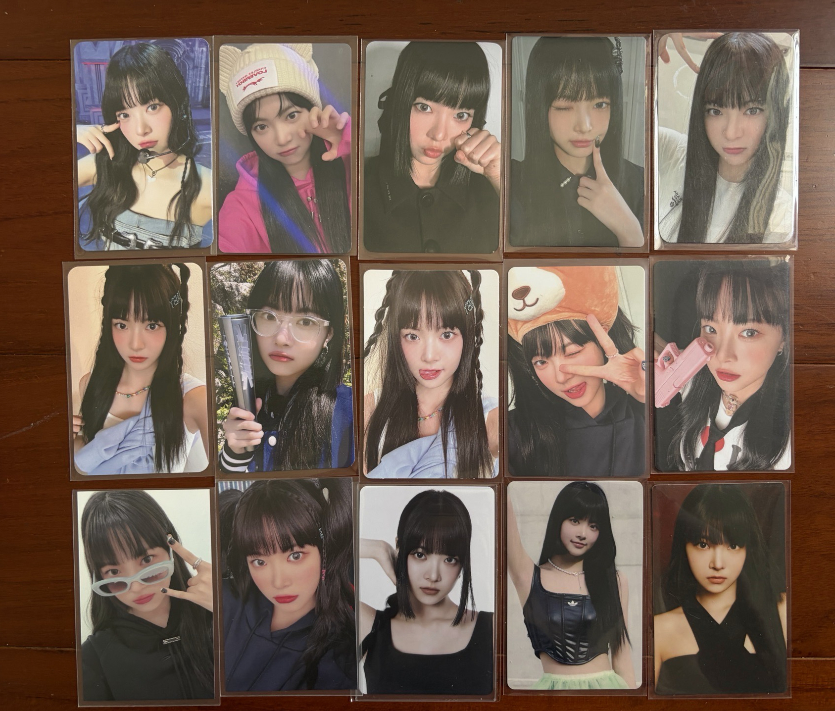 恩採 小卡/特典/專卡 共15張 （主Unforgiven 時期