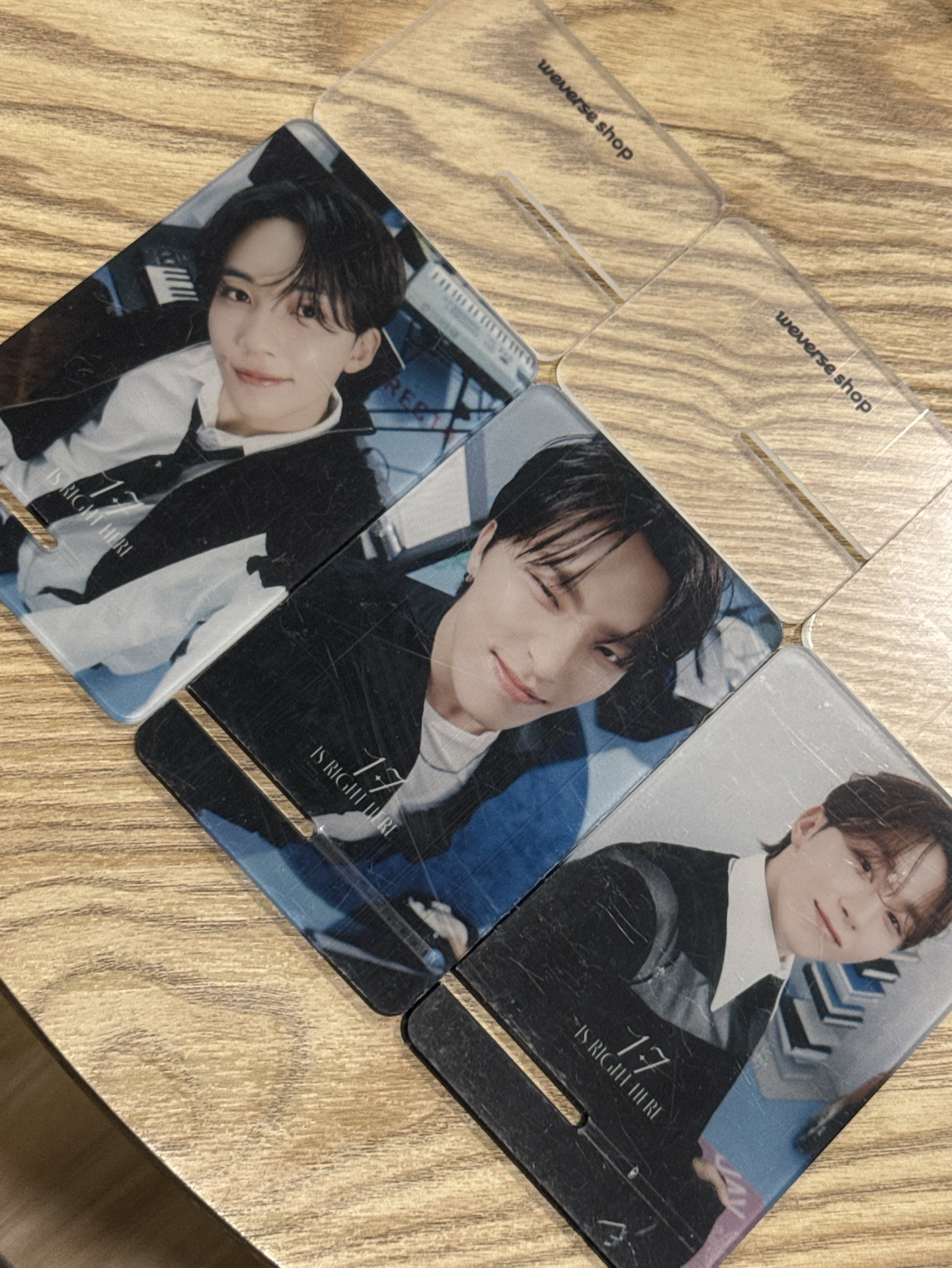 Seventeen 精選專 wvs特典 手機支架 三個不拆