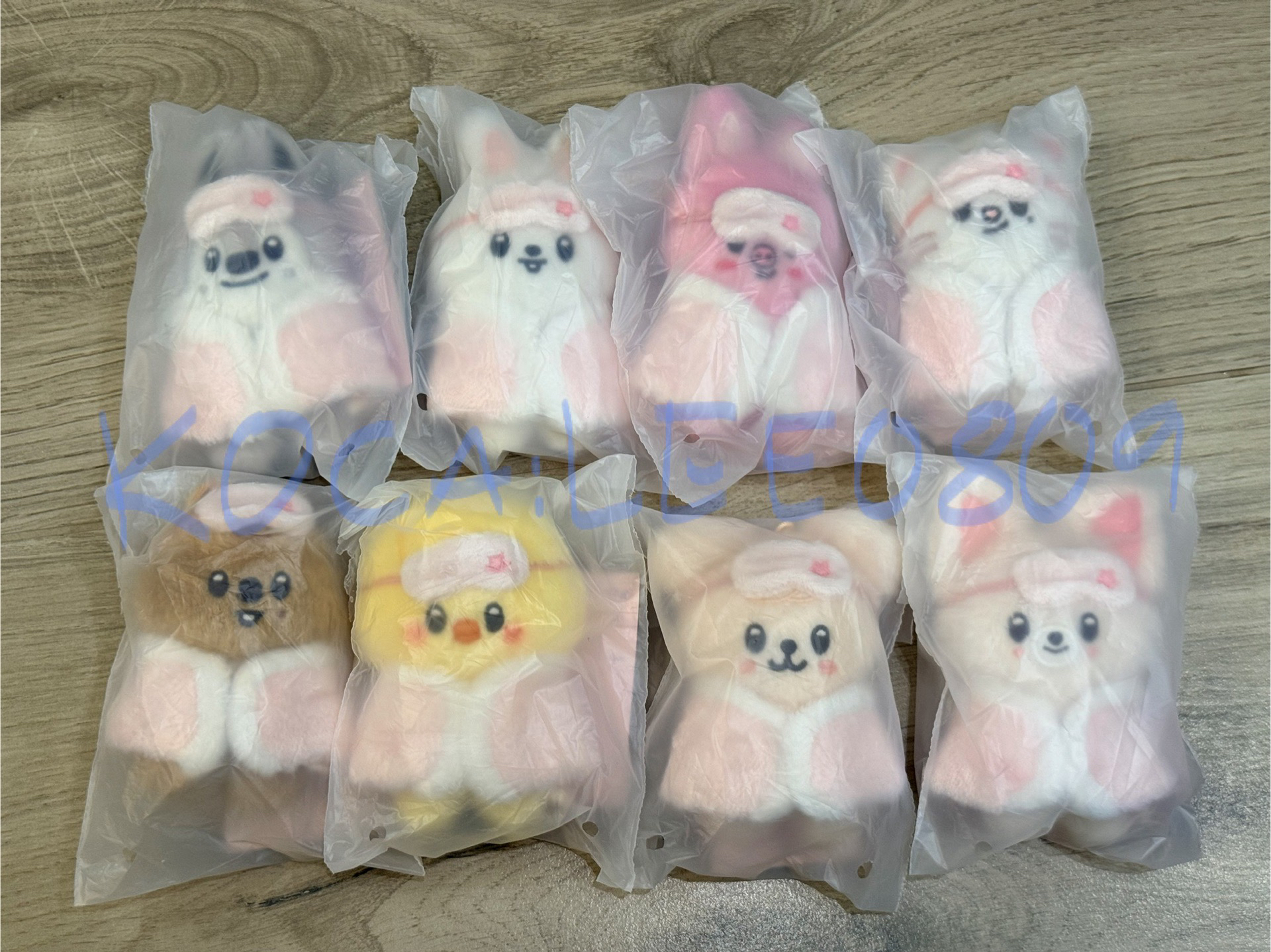 現貨 全新 Stray kids FM 線下場週 10cm眼罩娃娃