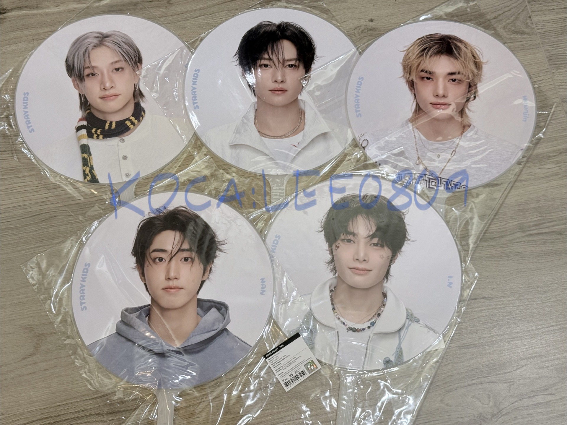 全新現貨 線下購入 Stray Kids 6th FM 場週 大扇