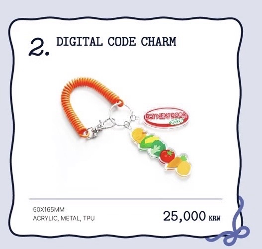 Boynextdoor 年曆吊飾