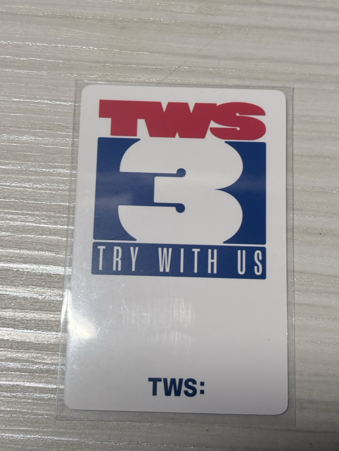 Tws 韓志薫 迷三 小卡