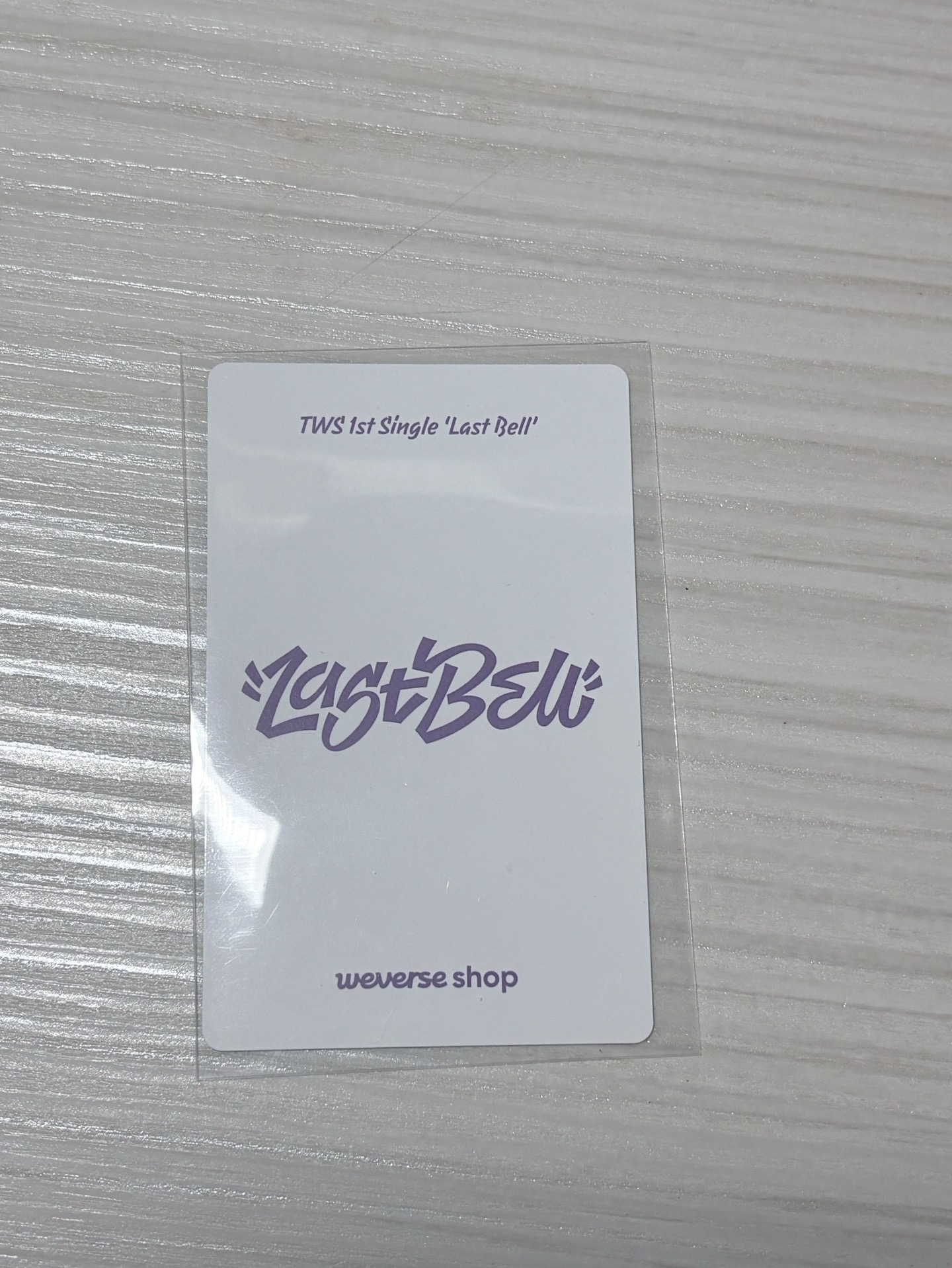 Tws 崔英宰 單曲 小卡