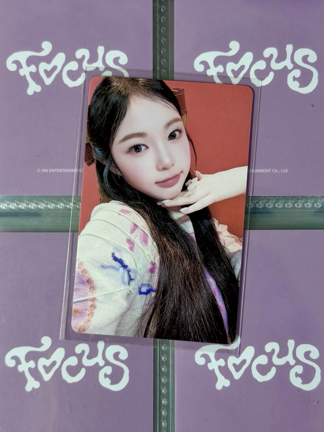 IAN KMS中文卡背「你是我紙上持續的春」