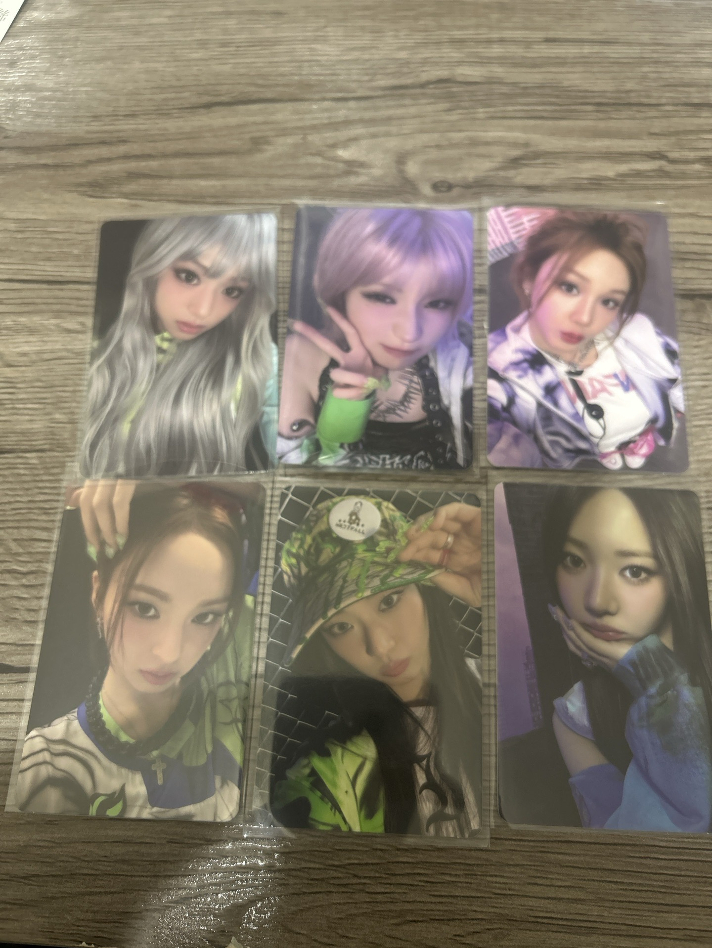  up專輯卡（6張一起）