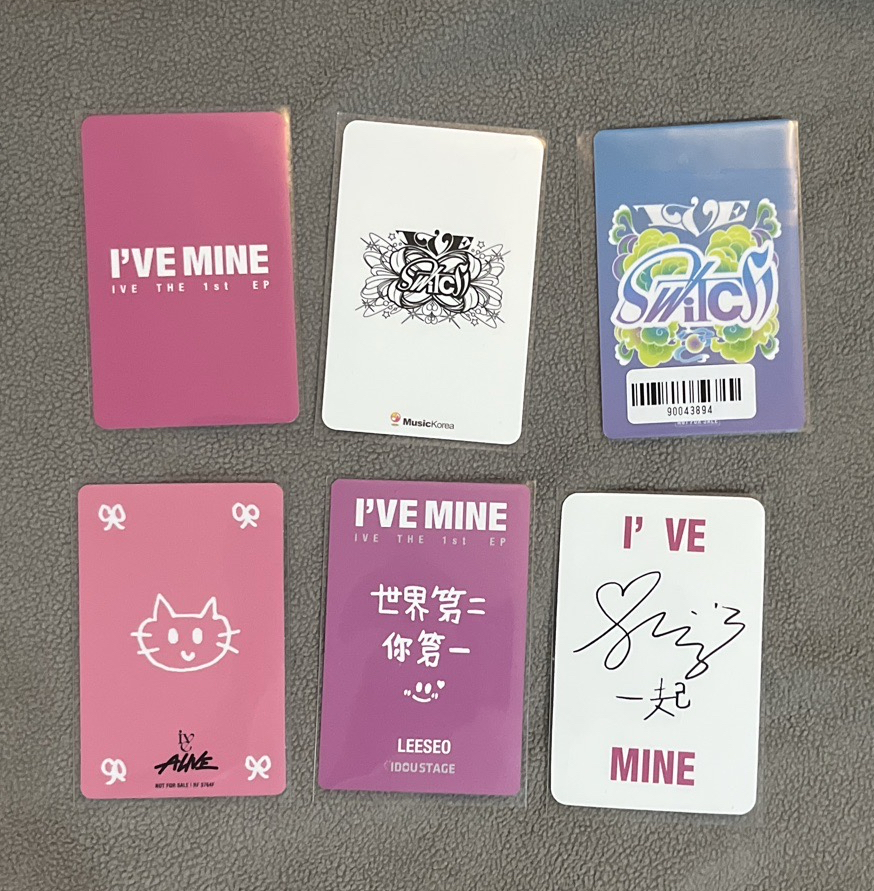 IVE 瑞卡盤出 卡背在第二張